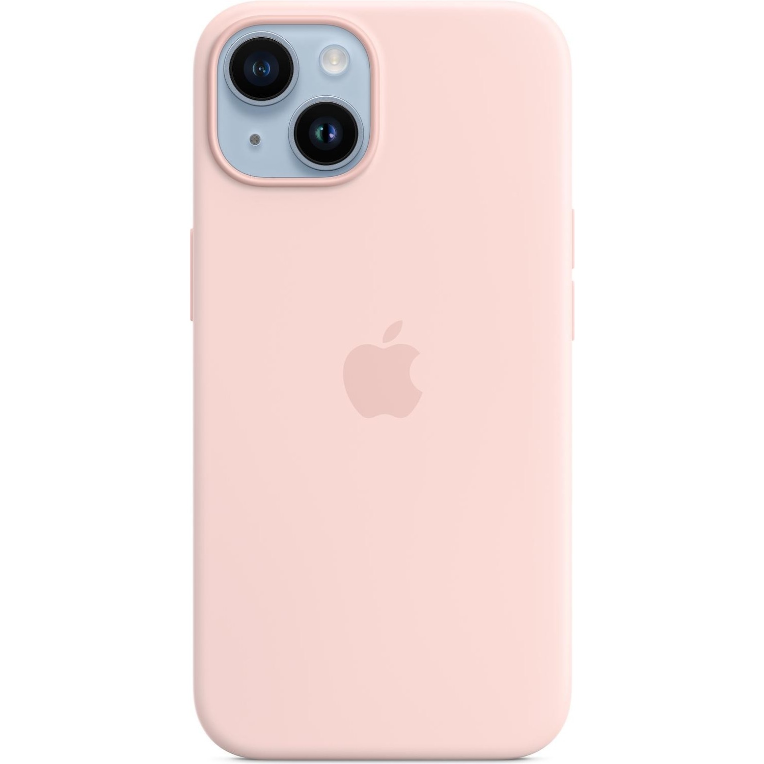 Immagine per Cover Apple iPhone 14 in silicone rosa da DIMOStore
