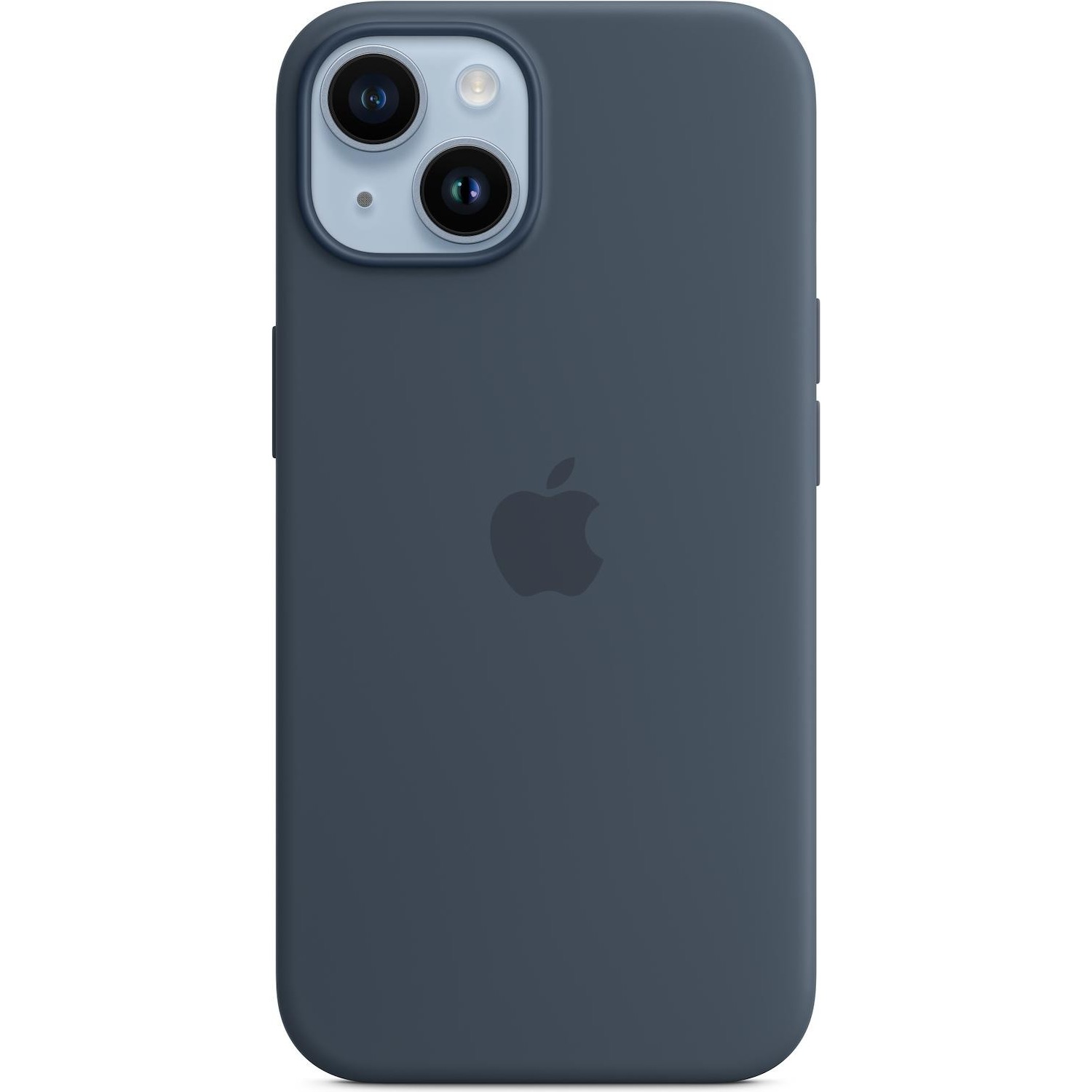 Immagine per Cover Apple per iPhone 14 in silicone blu da DIMOStore