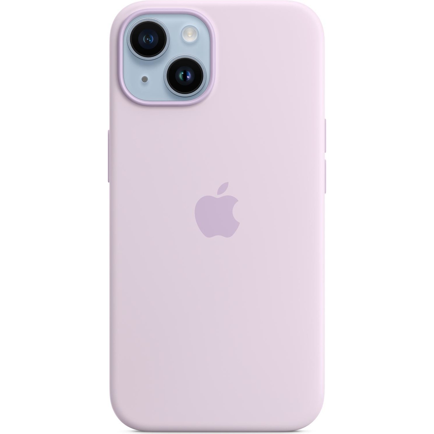 Immagine per Cover Apple per iPhone 14 in silicone lilla da DIMOStore
