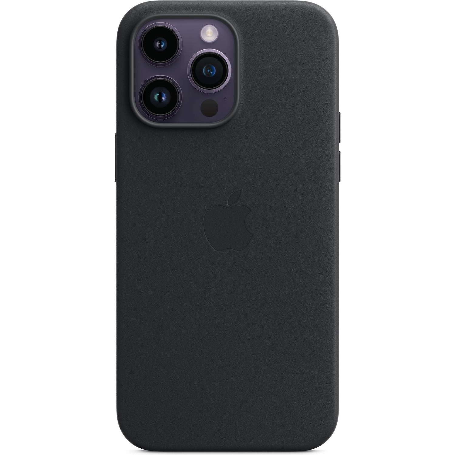 Immagine per Cover Apple per iPhone 14 Pro Max in pelle midnight nero da DIMOStore