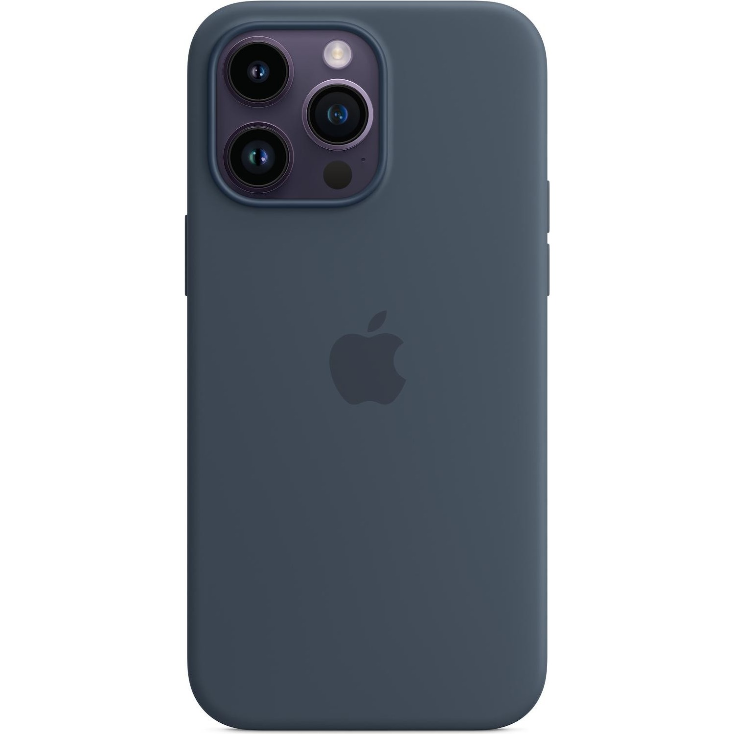 Immagine per Cover Apple per iPhone 14 Pro Max in silicone blu da DIMOStore