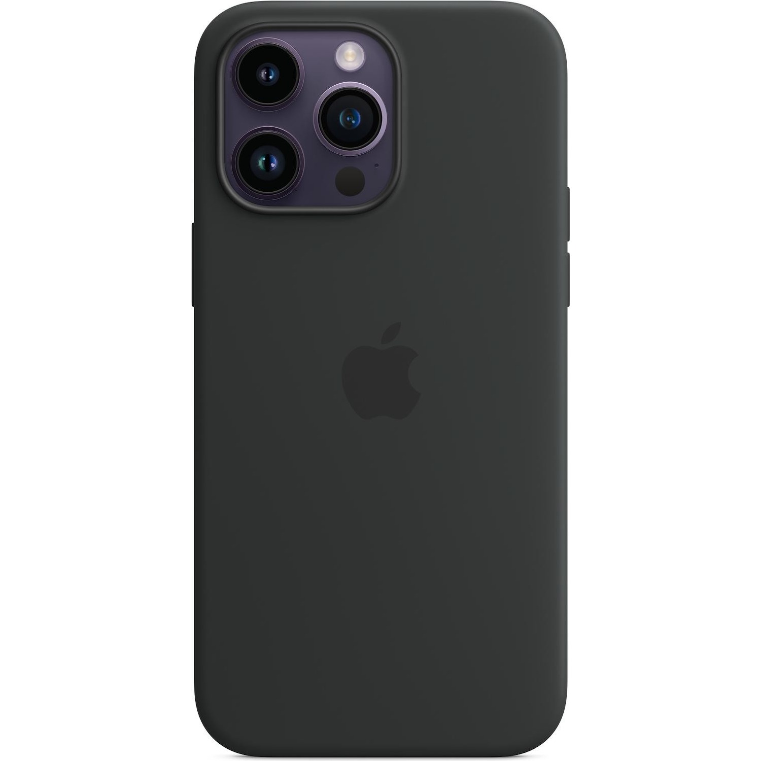 Immagine per Cover Apple per iPhone 14 Pro Max in silicone midnight nero da DIMOStore