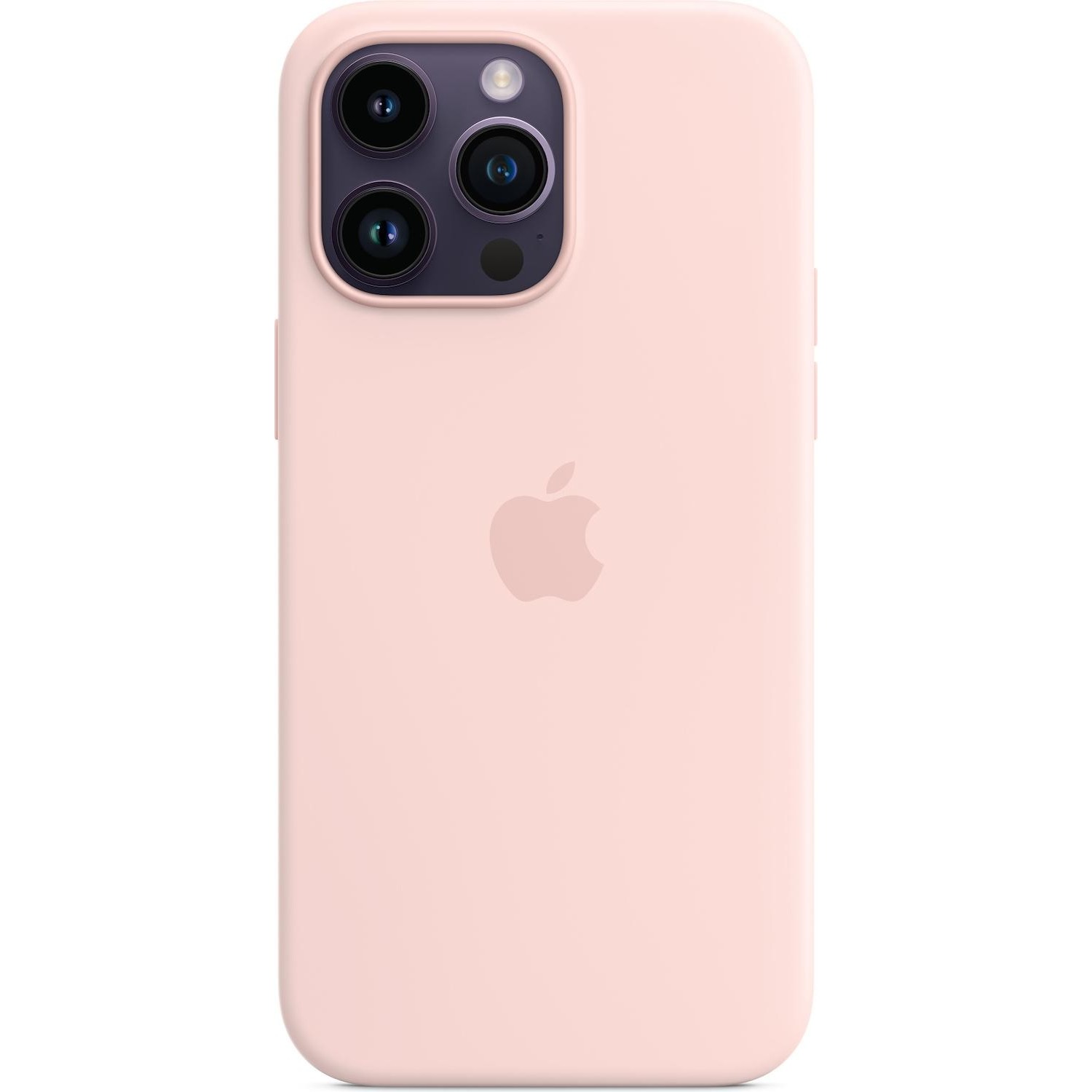 Immagine per Cover Apple per iPhone 14 Pro Max in silicone rosa da DIMOStore