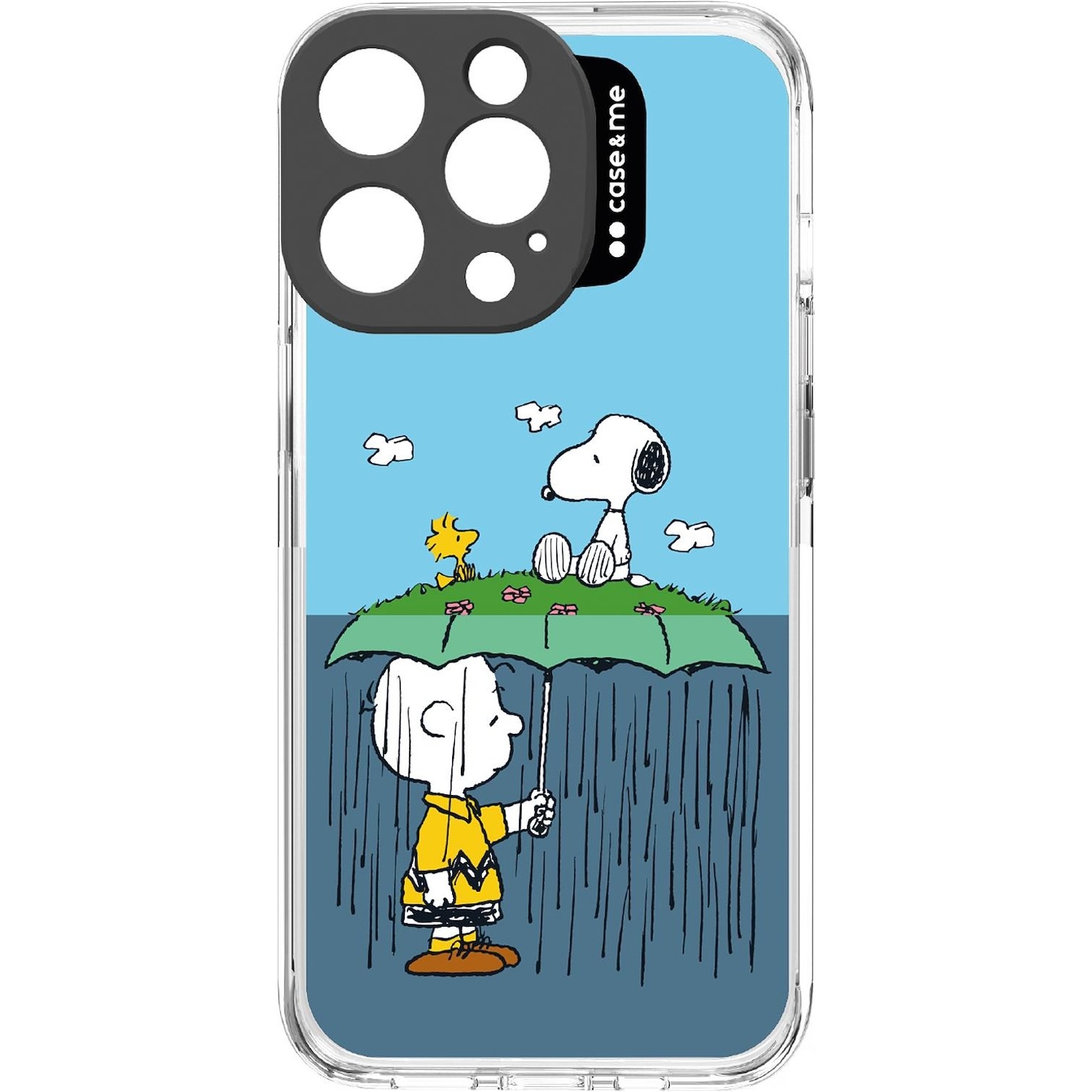 Immagine per Cover Peanuts SBS per iPhone 14 Pro con Linus ombrello da DIMOStore