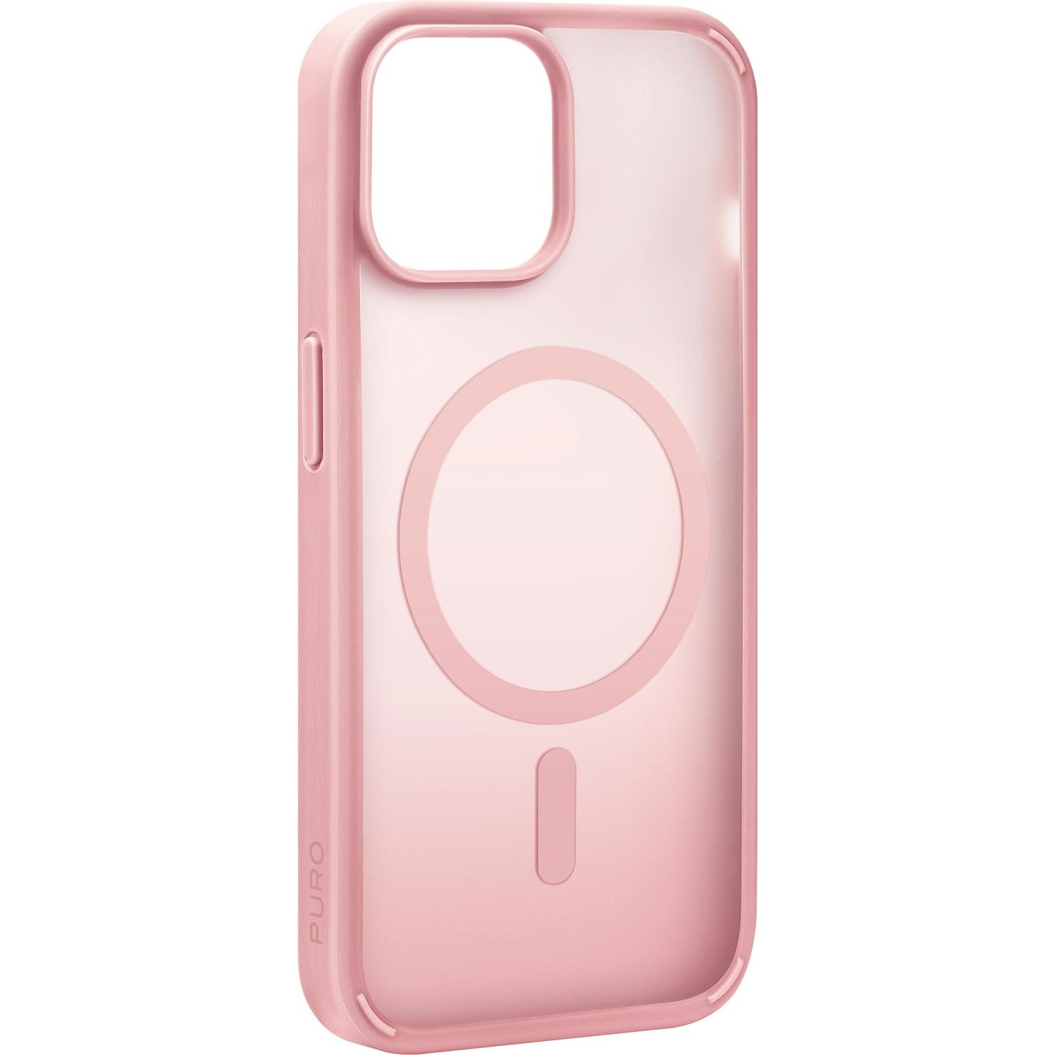 Immagine per Cover Puro in TPU con magneti integrati ed effettogradiente GRADIENT per iPhone 15 colore rosa da DIMOStore
