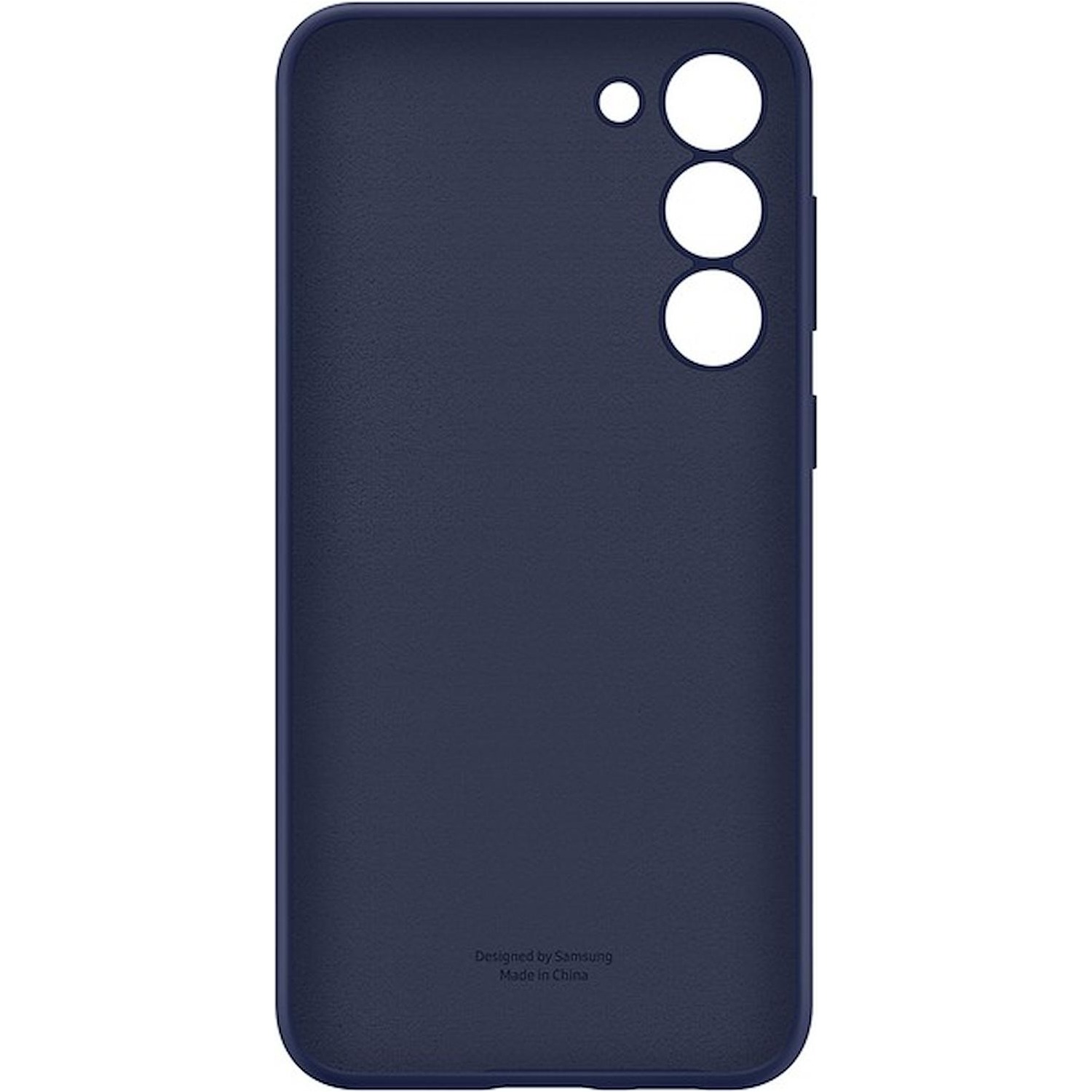 Immagine per Cover Samsung per Samsung Galaxy S23 in silicone blu scuro da DIMOStore