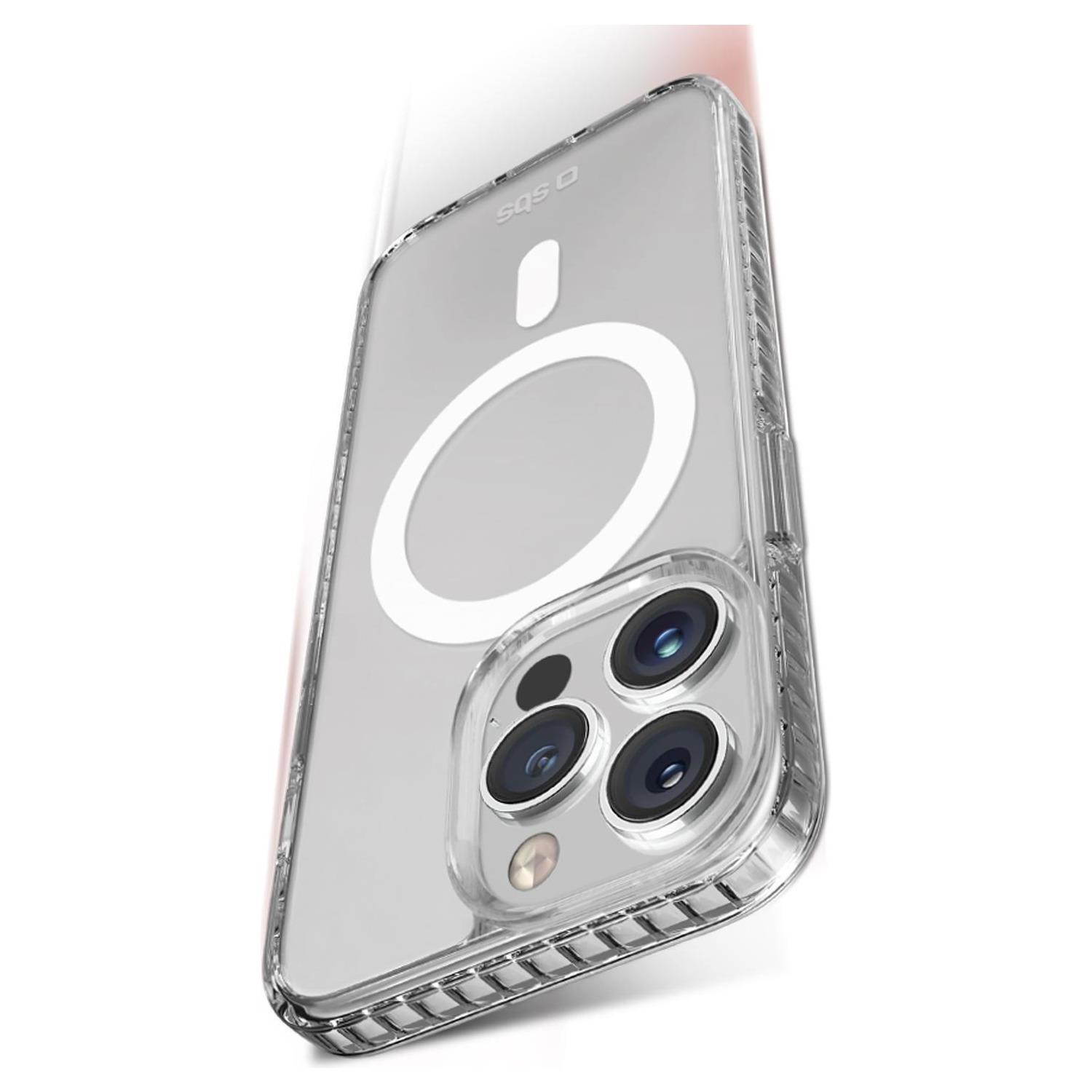 Cover SBS Extreme 3 Mag compatibile con Magsafe per iPhone 15 Pro  trasparente - DIMOStore