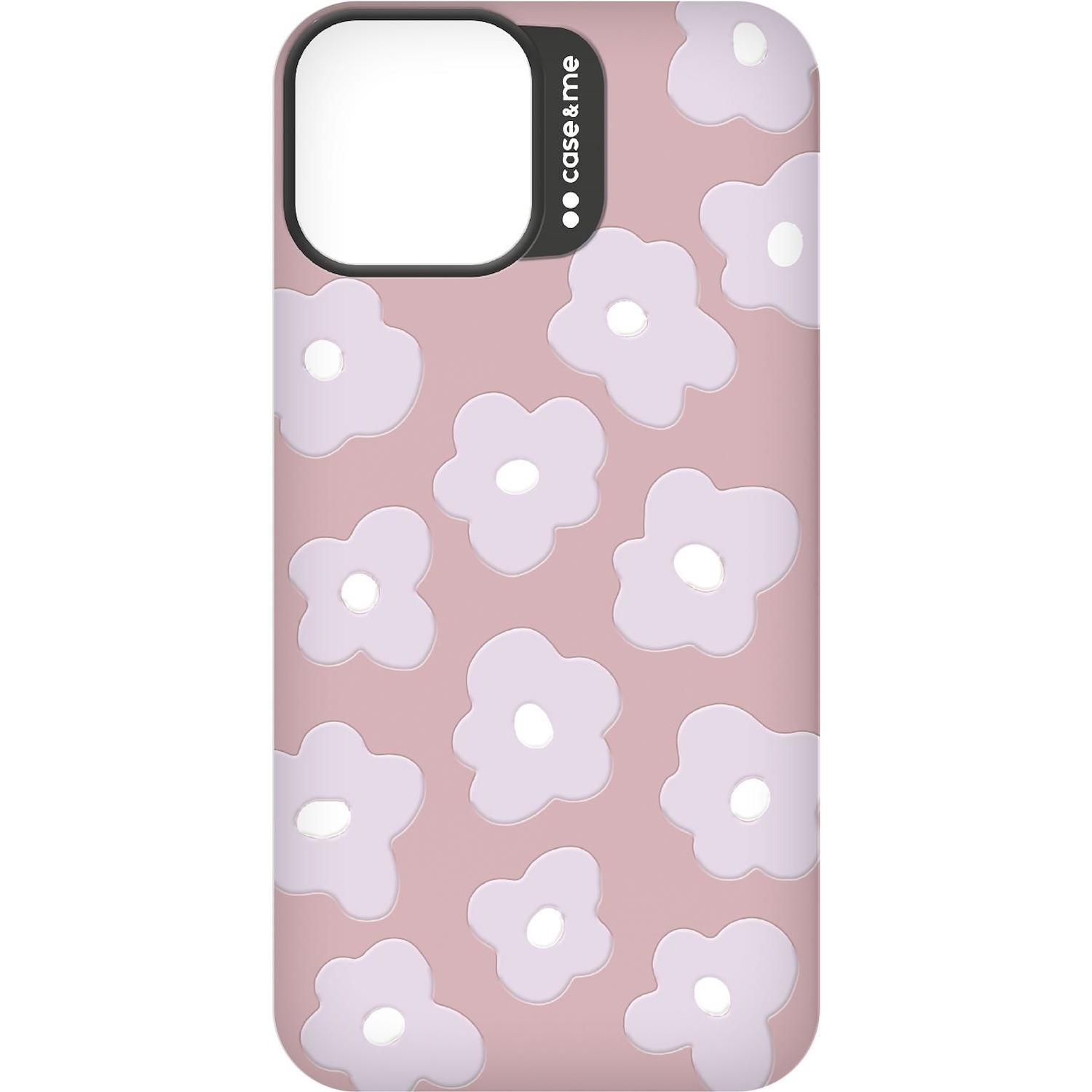 Immagine per Cover SBS in silicone con pattern 3D Jelly        Collection per iPhone 15 rosa / fiori rosa chiaro da DIMOStore