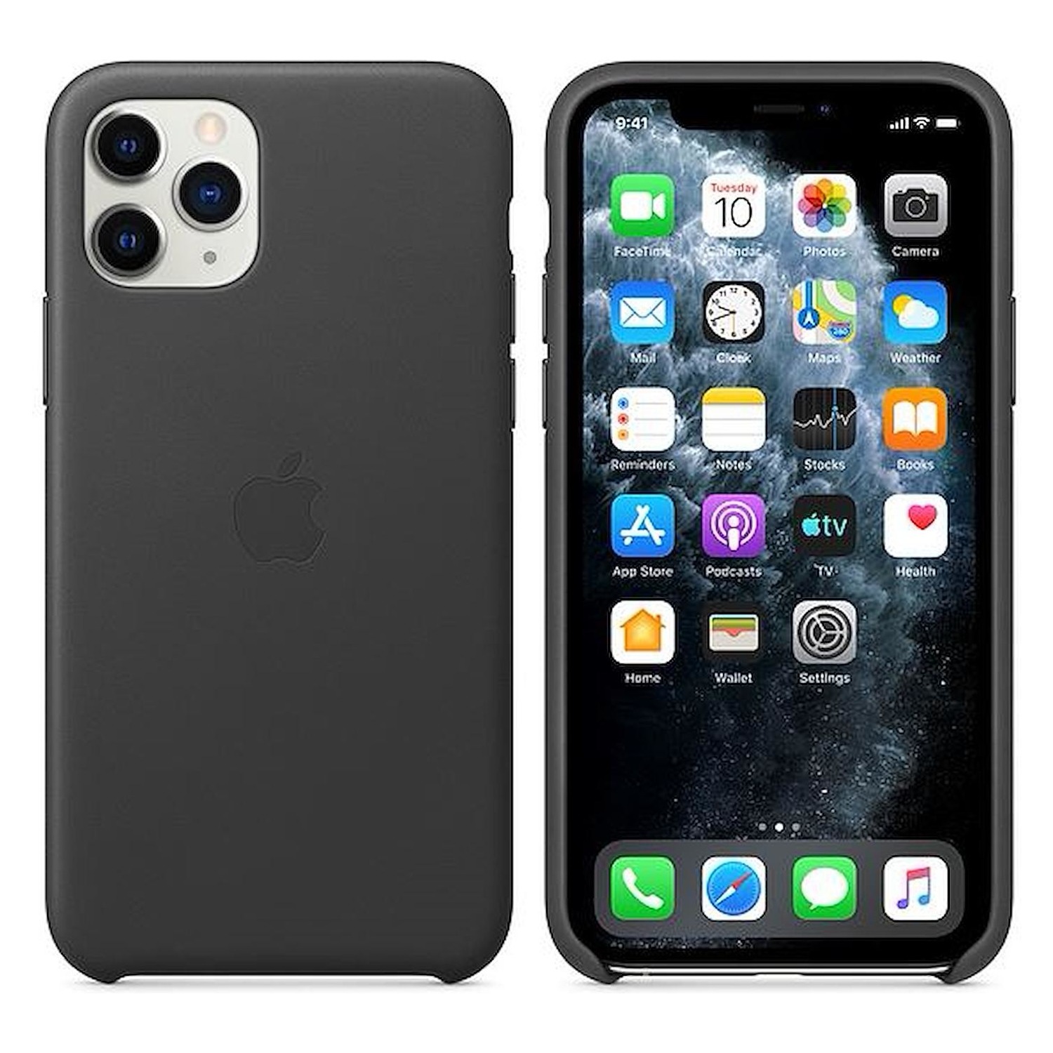 Immagine per Custodia Apple in pelle per smartphone iPhone 11 Pro black nero da DIMOStore