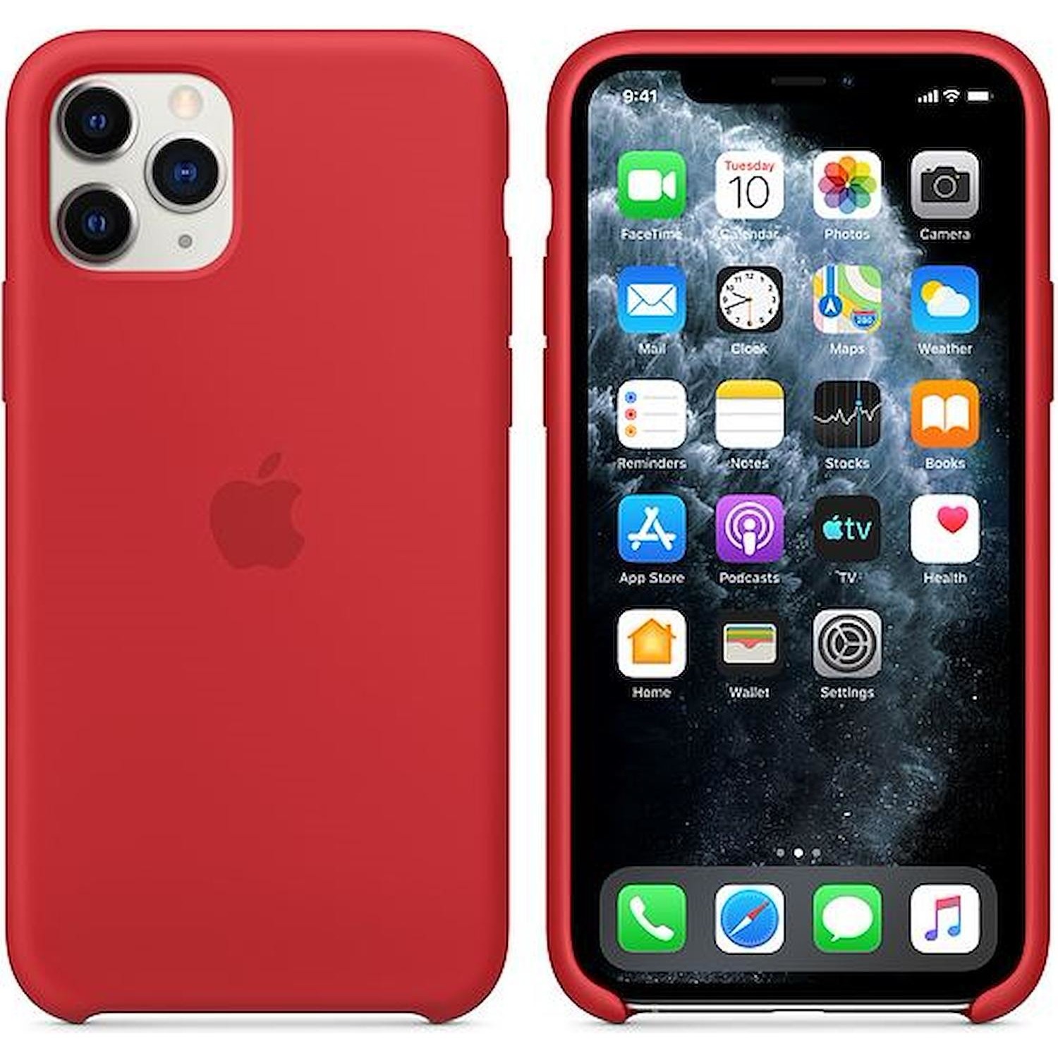 Immagine per Custodia Apple in silicone per smartphone iPhone 11 PRO red rosso da DIMOStore