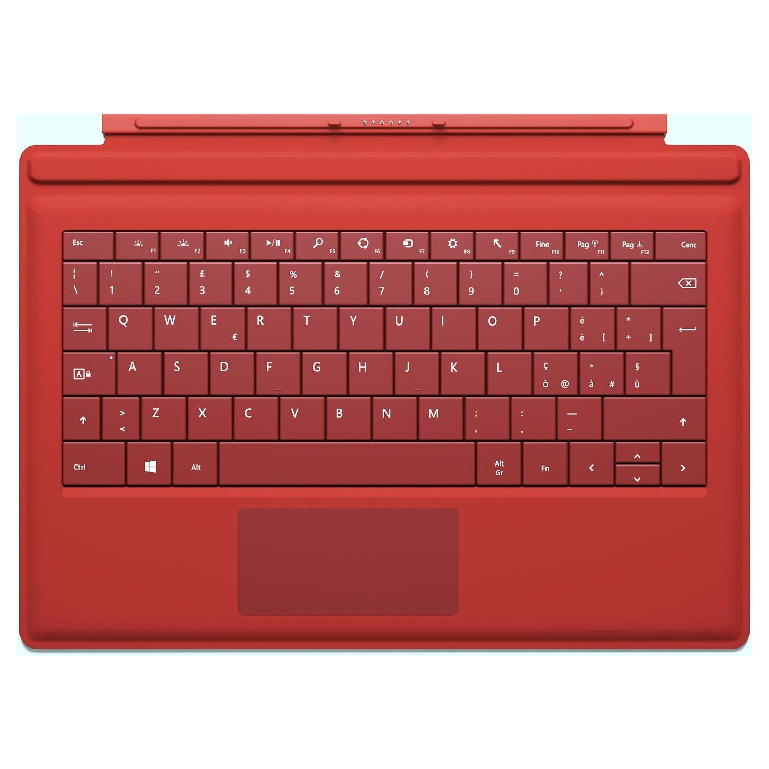 Immagine per Custodia Type Microsoft con tastiera per PRO 3    rosso da DIMOStore