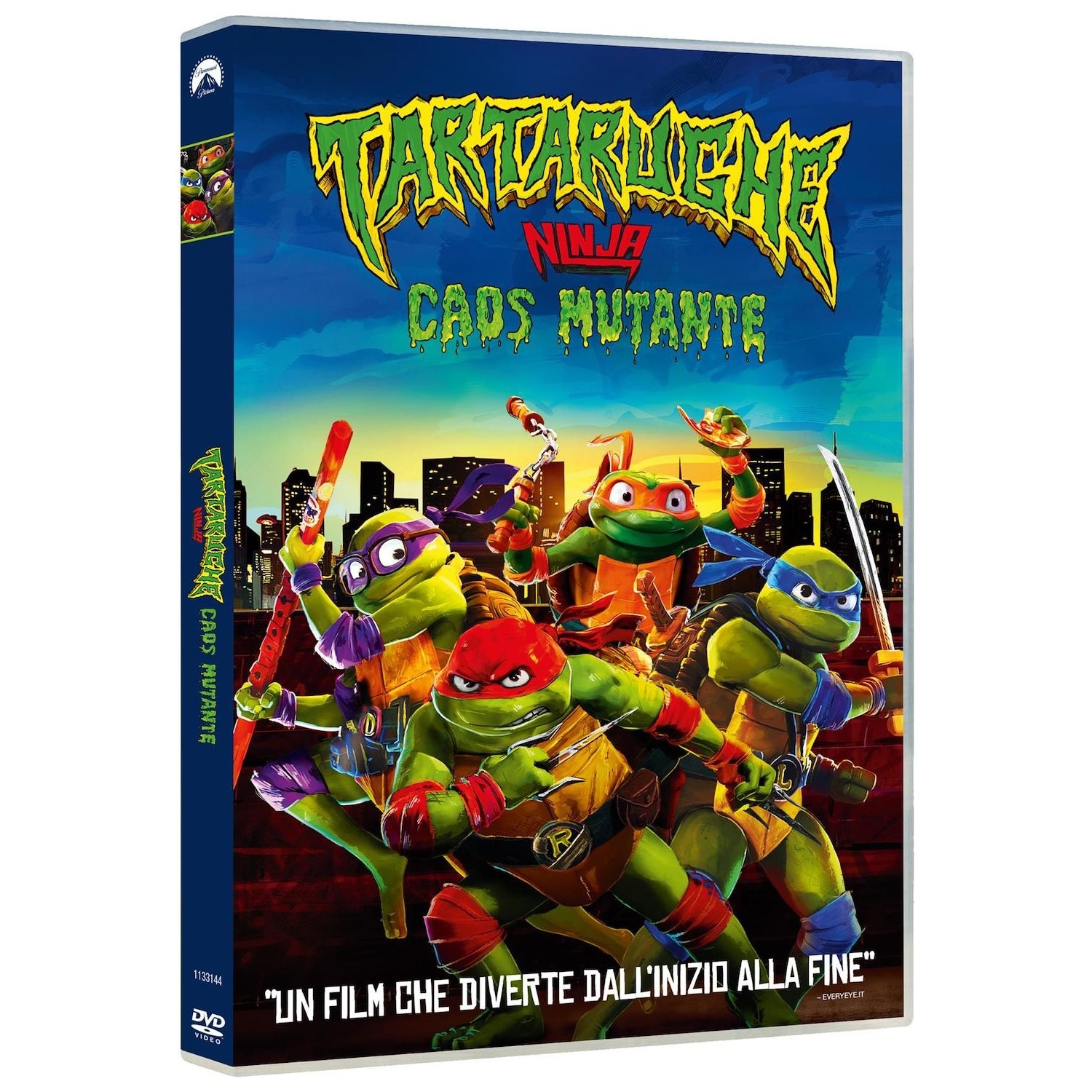 DVD Tartarughe Ninja - Caos Mutante - DIMOStore