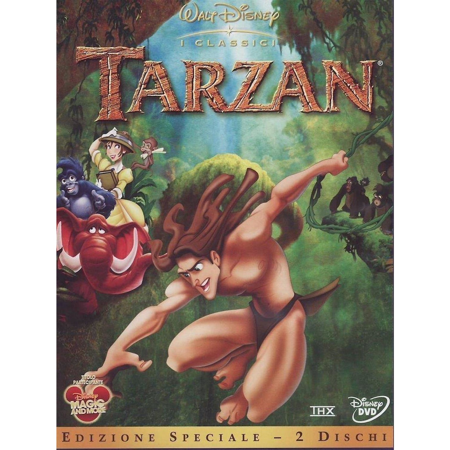 Immagine per DVD Tarzan da DIMOStore