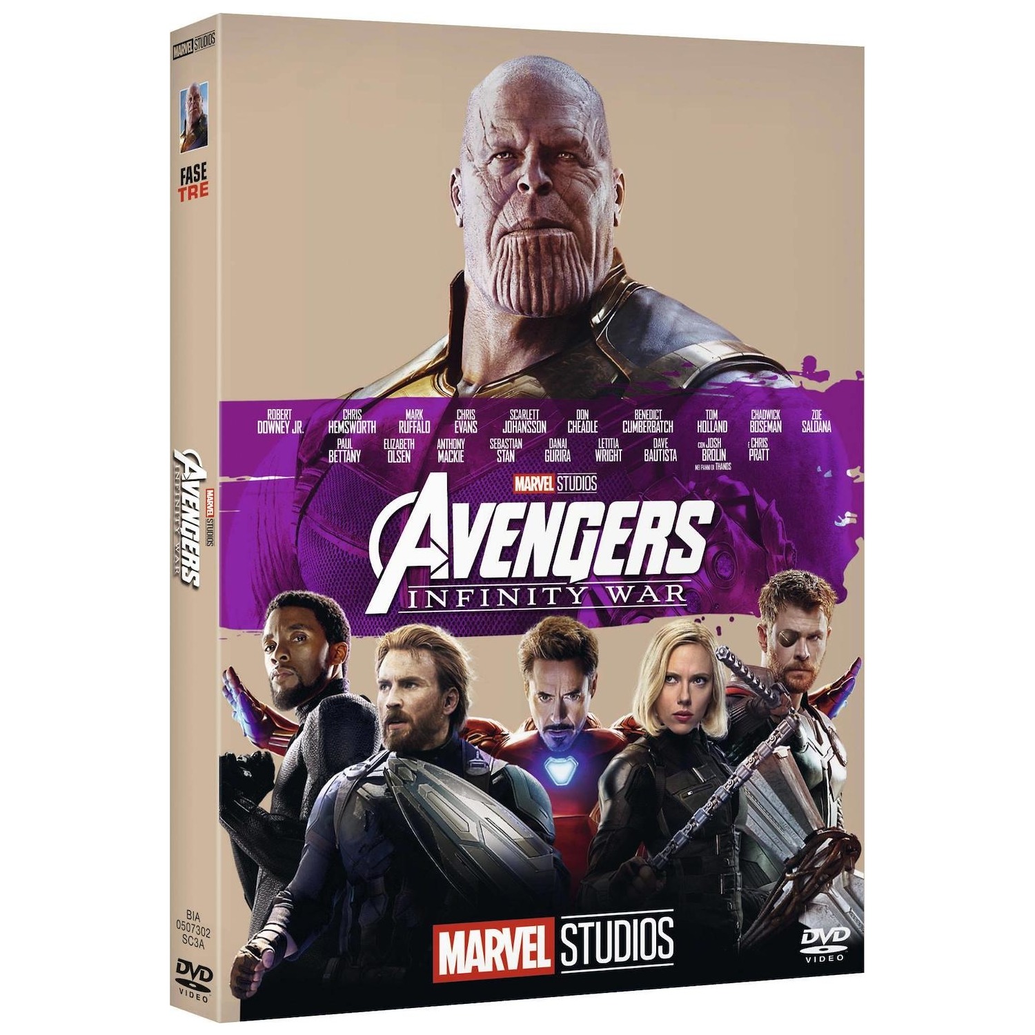 Immagine per DVD The Avengers Infinity War (Anniversario) da DIMOStore