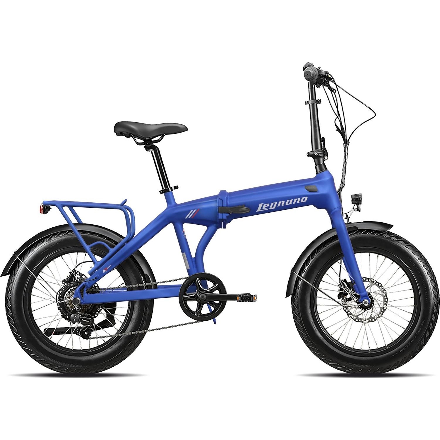 Immagine per E-Bike Legnano Aqva Blue 20" Fat - Bicicletta Elettrica da DIMOStore