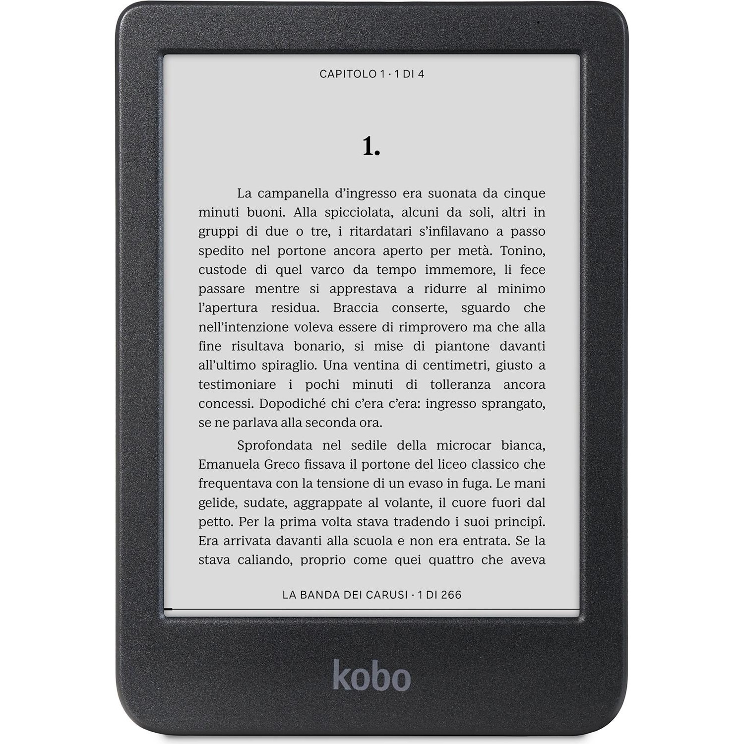 Immagine per eReader Kobo Clara black BW nero da DIMOStore