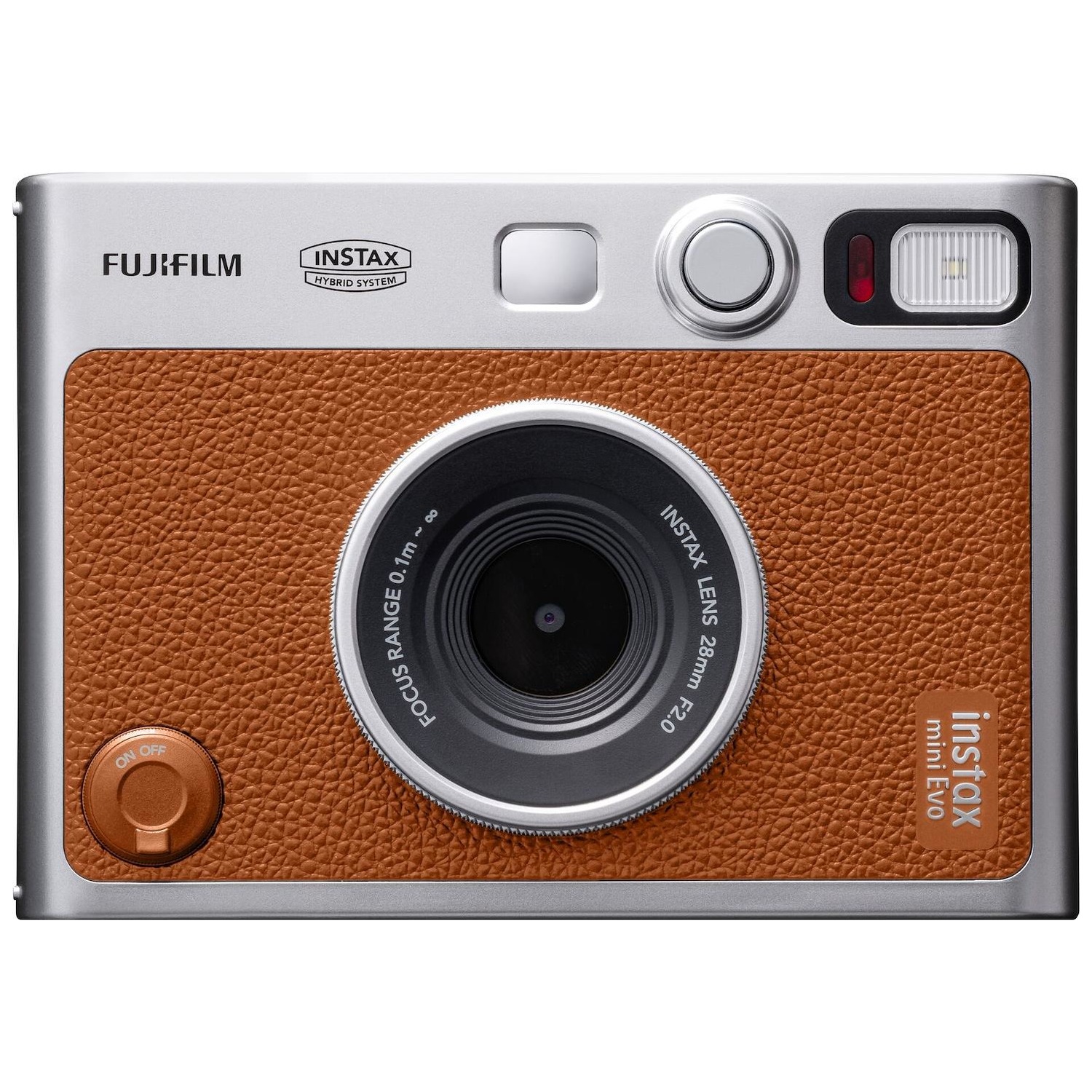 Fotocamera Istantanea Fujifilm Instax mini Evo colore marrone