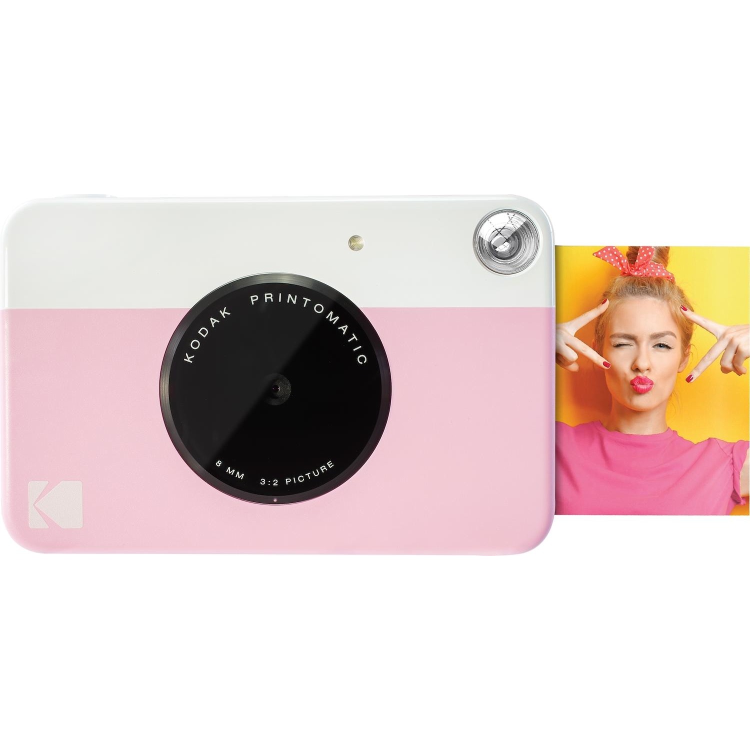Fotocamera istantanea Kodak Printomatic colore Rosa - DIMOStore