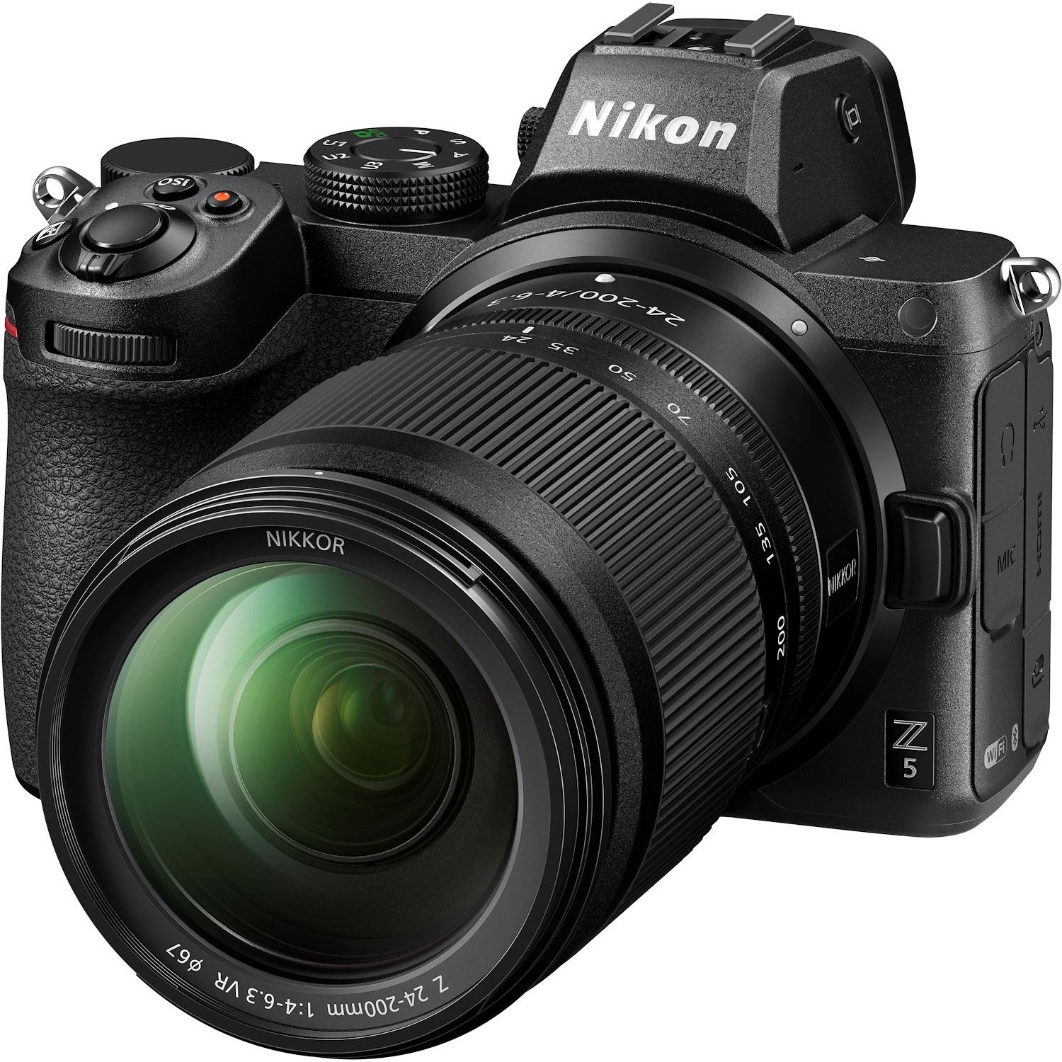 Immagine per Fotocamera Mirrorless Nikon Z5 con ottica         Z 24-200mm + SD 64Gb Lexar da DIMOStore
