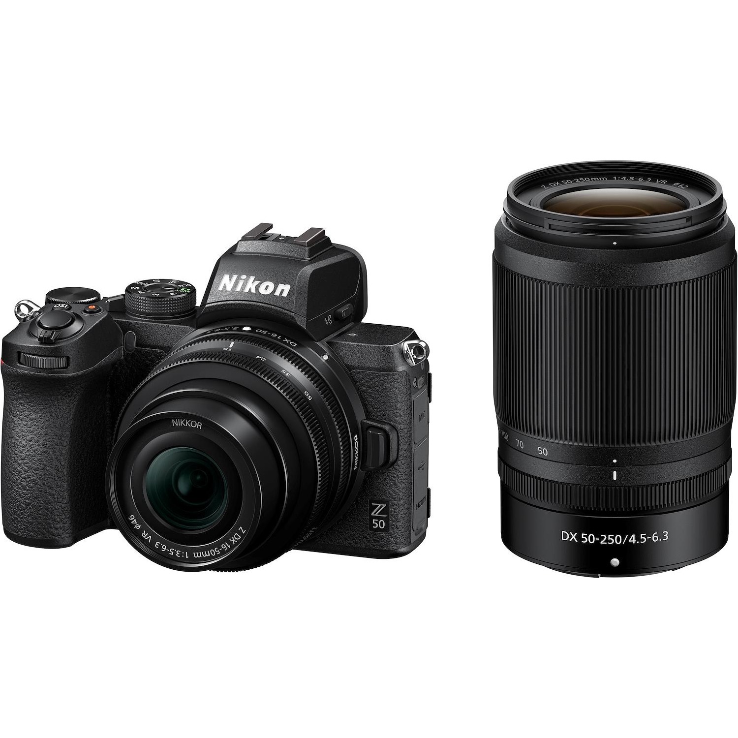 Immagine per Fotocamera mirrorless Nikon Z50 con obiettivi     Nikon Z DX 16-50mm f/3.5-6.3 VR e da DIMOStore