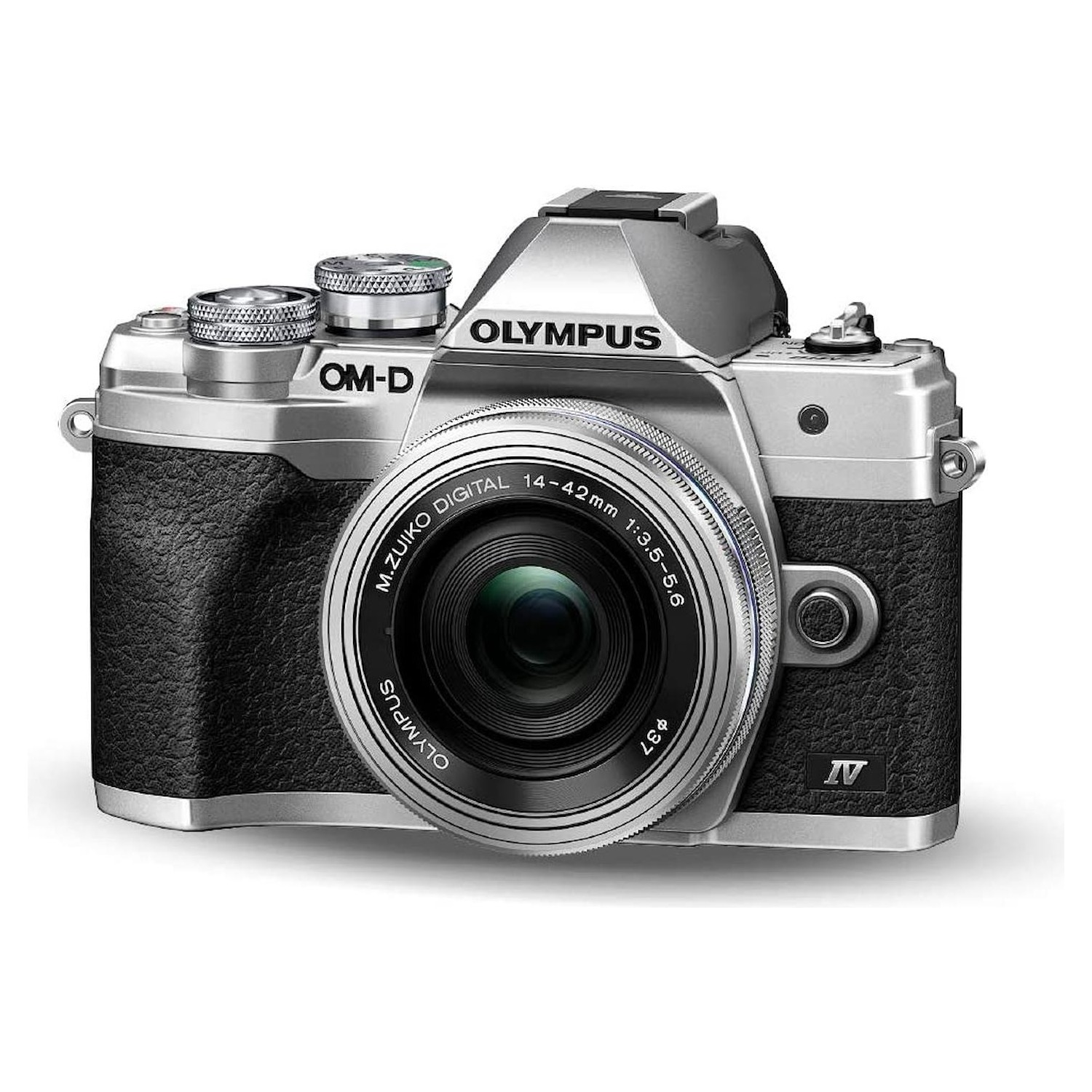 Immagine per Fotocamera Olympus E-M10 IV + obiettivo 14-42 f/  3.5-5.6 EZ colore silver reflex da DIMOStore