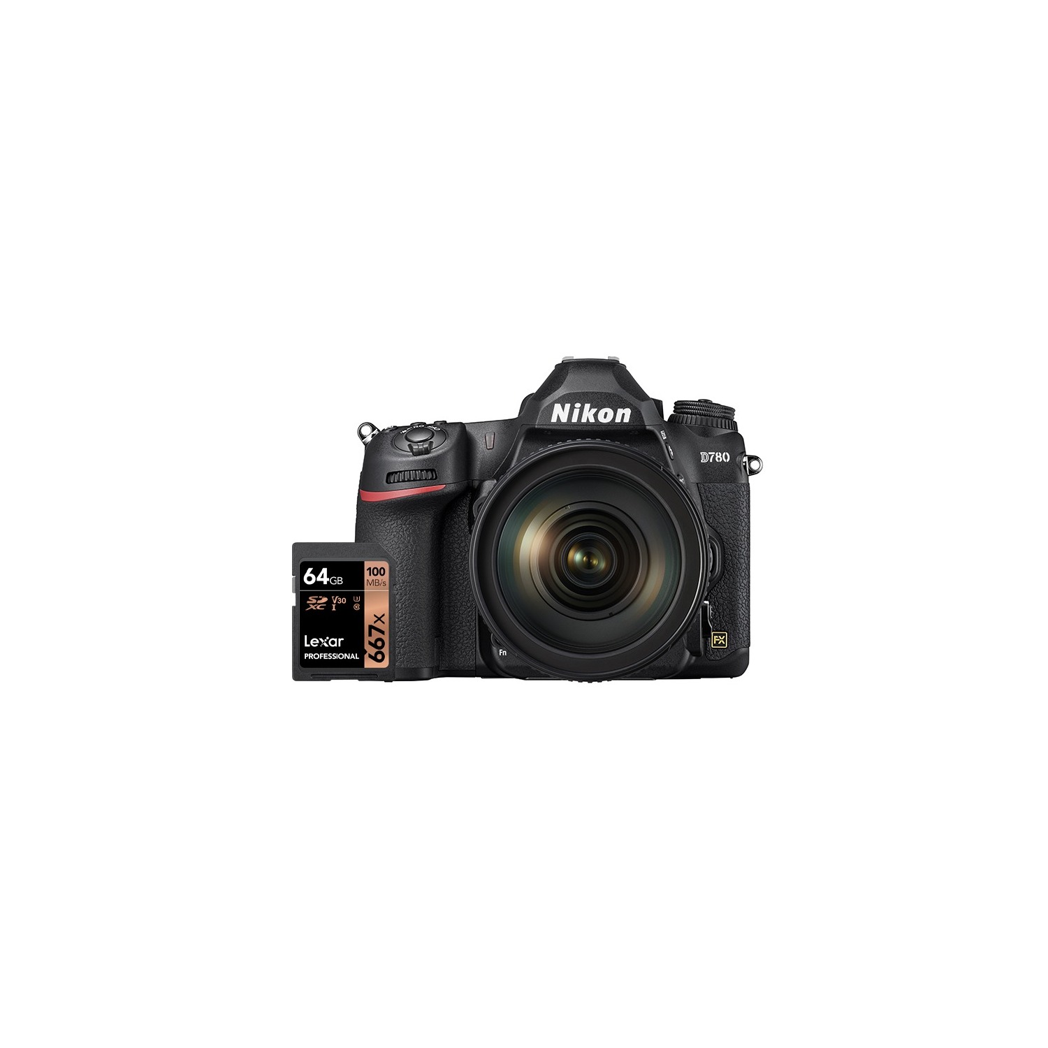 Immagine per Fotocamera reflex Nikon D780 con obiettivo        Nikkor 24-120 VR e scheda SD da DIMOStore