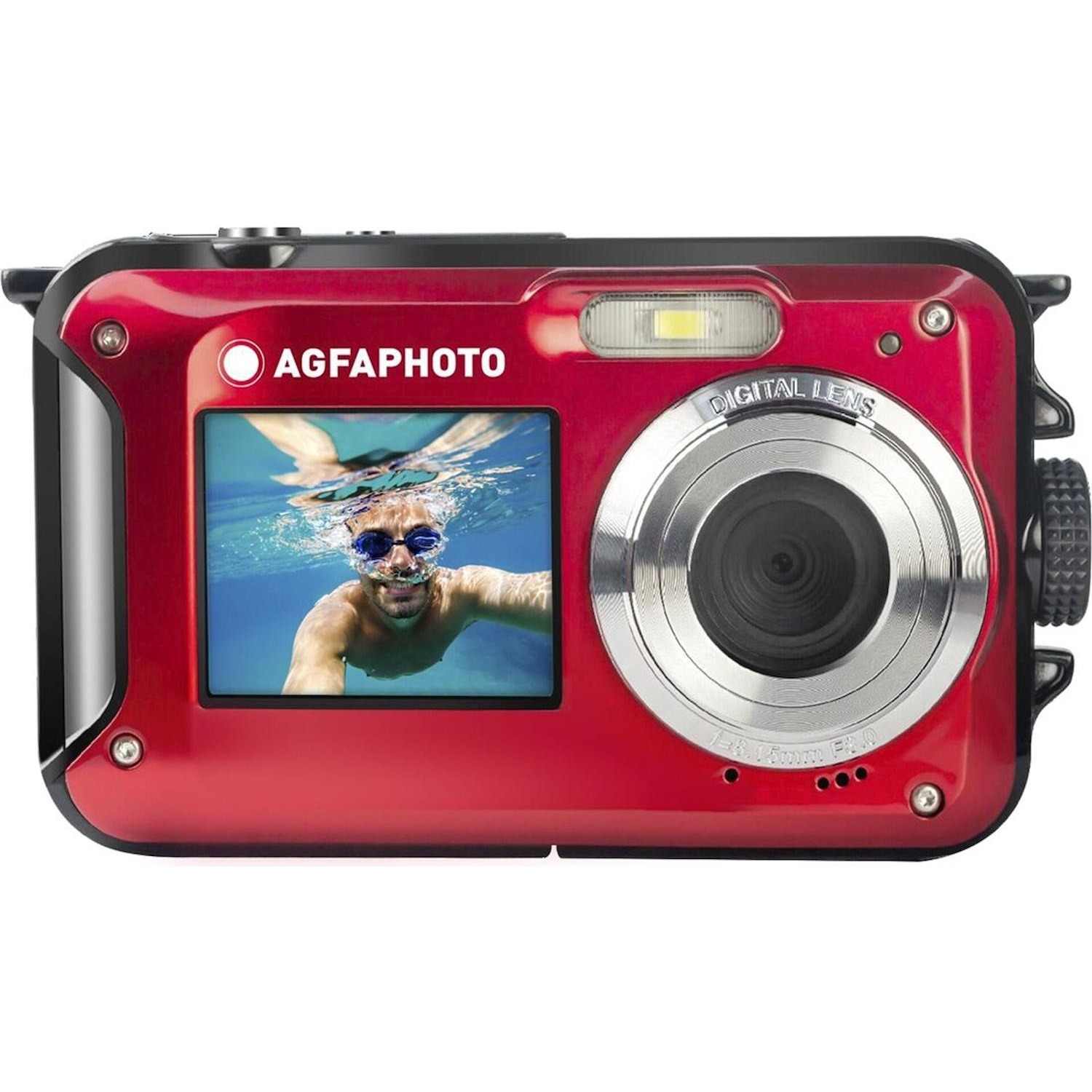 Immagine per Fotocamera subacquea Agfa WP8000 colore rosso da DIMOStore