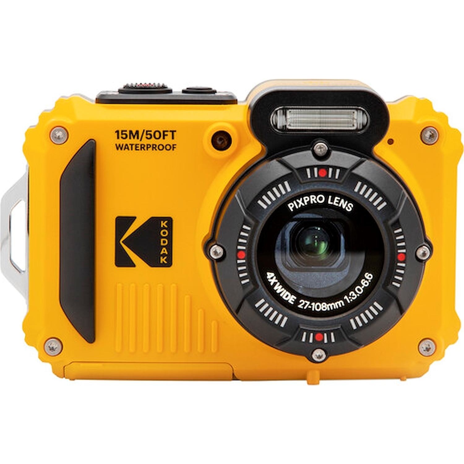 Fotocamera subacquea Kodak KFWPZ2 colore giallo - DIMOStore
