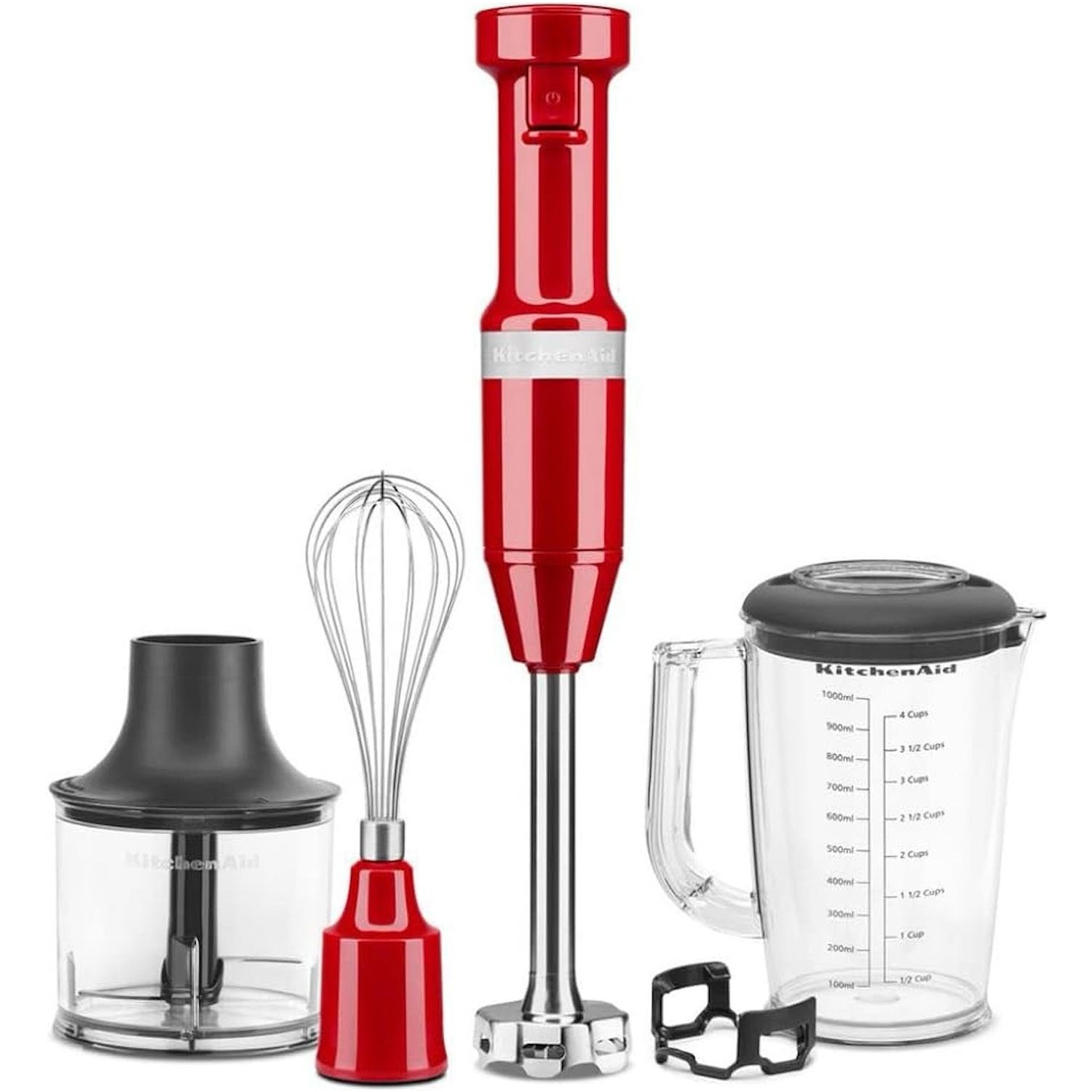 Frullatore ad immersione KitchenAid 5KHBV83EER rosso imperiale