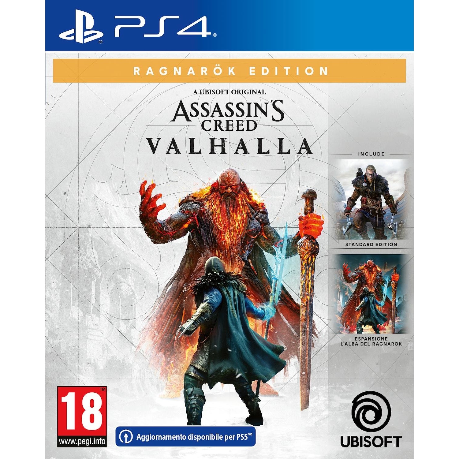 Immagine per Gioco PS4 Assassins Creed Valhalla Ragnarok Edition da DIMOStore