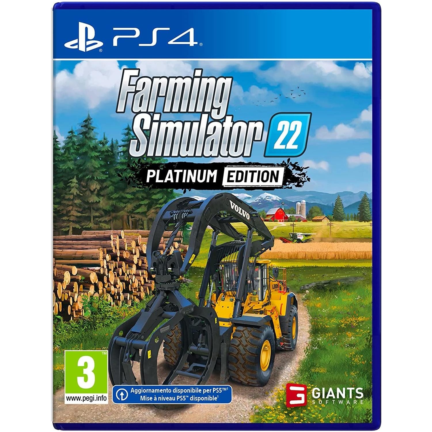 Gioco PS4 Farming Simulator 22 Platinum Edition - DIMOStore