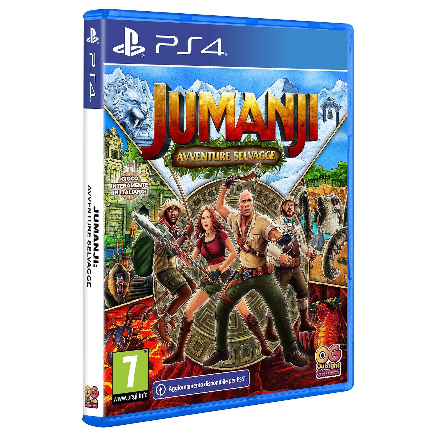 Immagine per Gioco PS4 Jumanji: avventure selvagge da DIMOStore