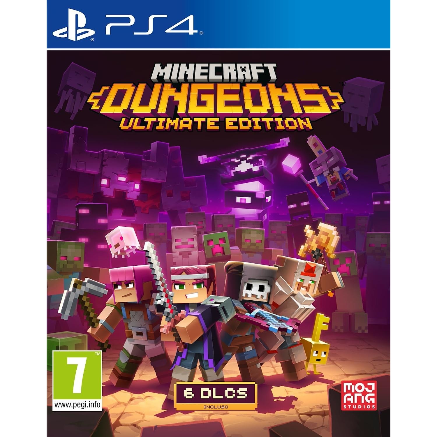 Gioco PS4 Minecraft Dungeons Ultimate Edition - DIMOStore