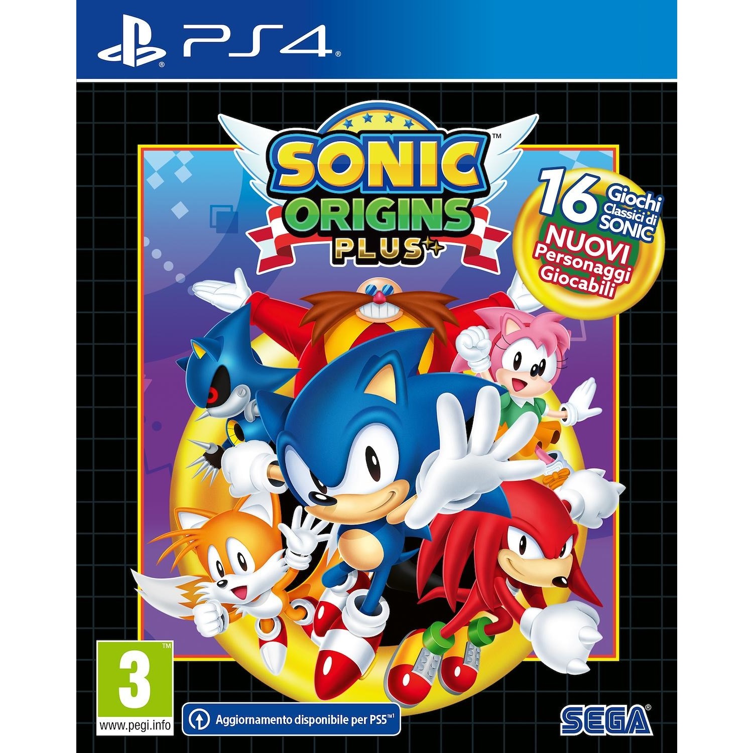 Gioco PS4 Sonic Origins Plus (Day 1 Edition) - DIMOStore