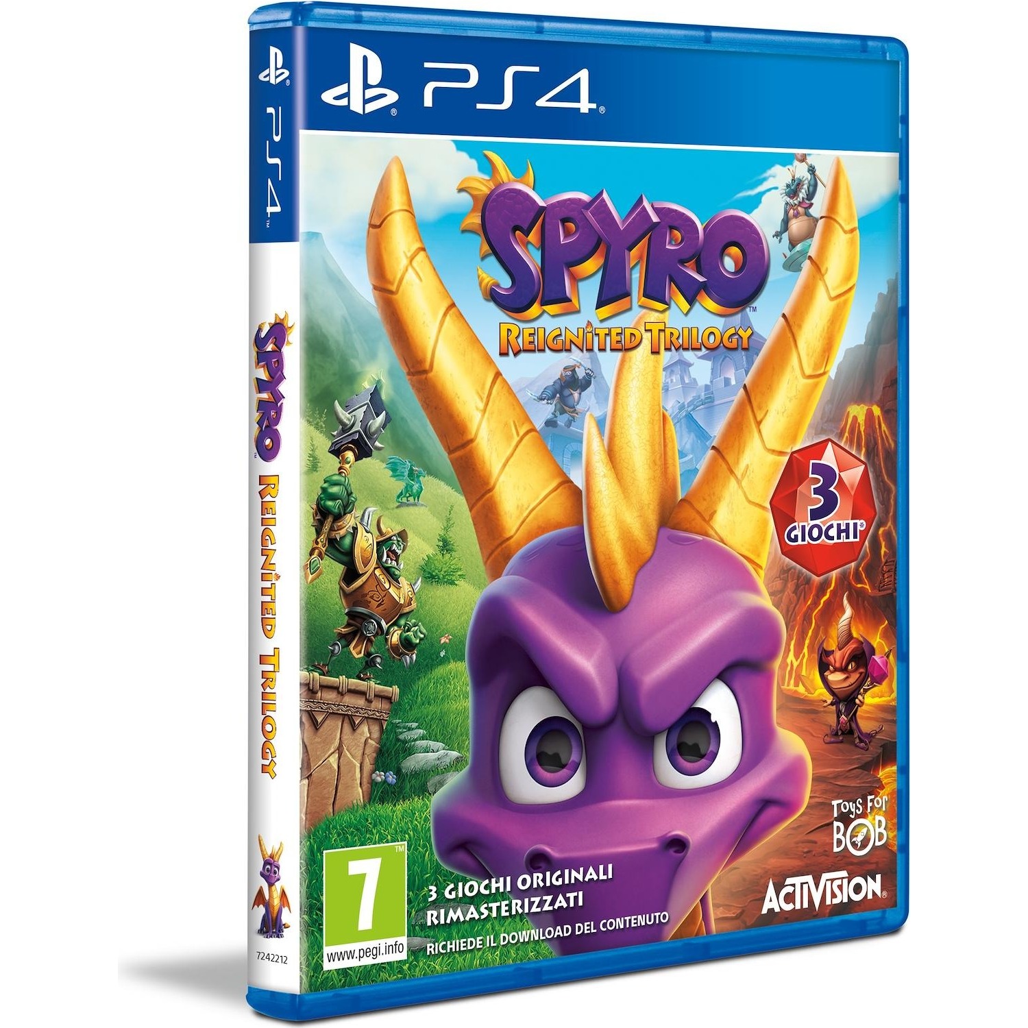 Immagine per Gioco PS4 Spyro Trilogy Reignited da DIMOStore