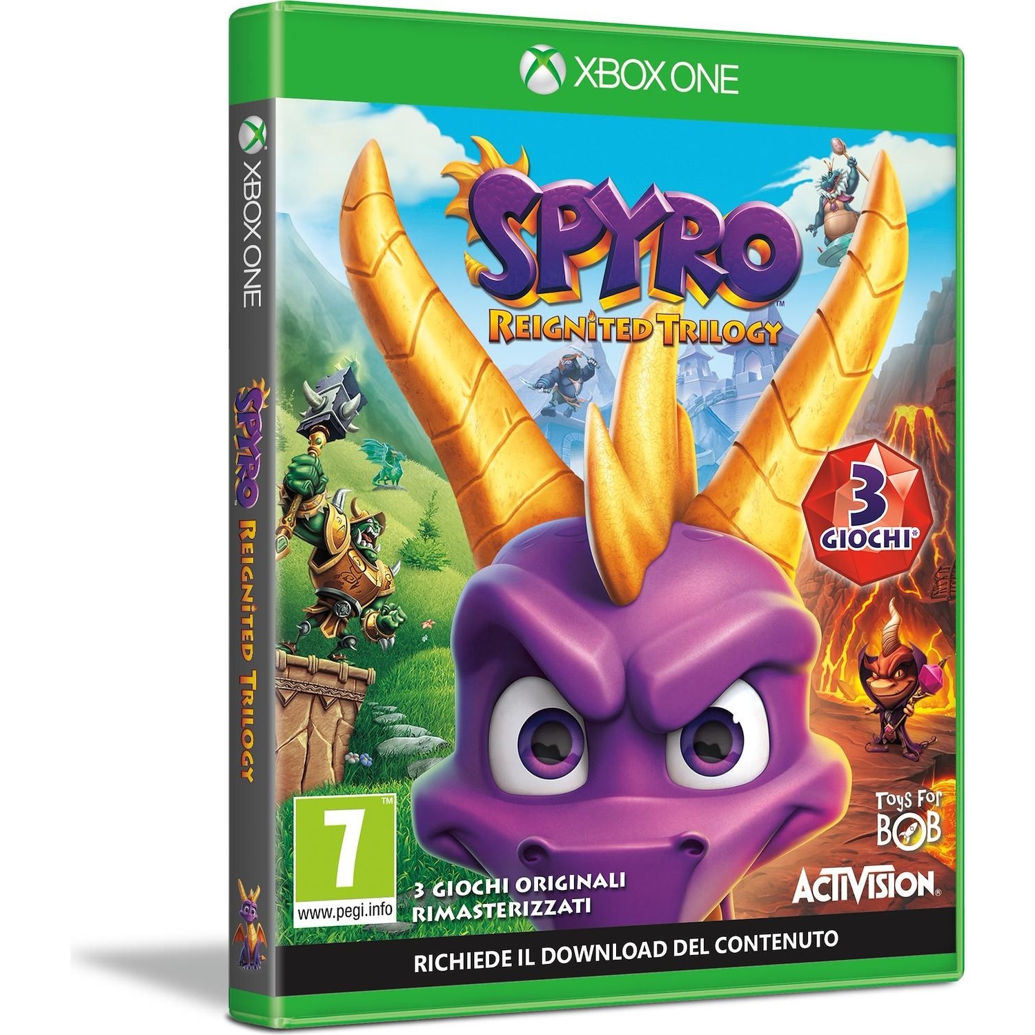 Immagine per Gioco XBOX ONE Spyro Trilogy Reignited da DIMOStore