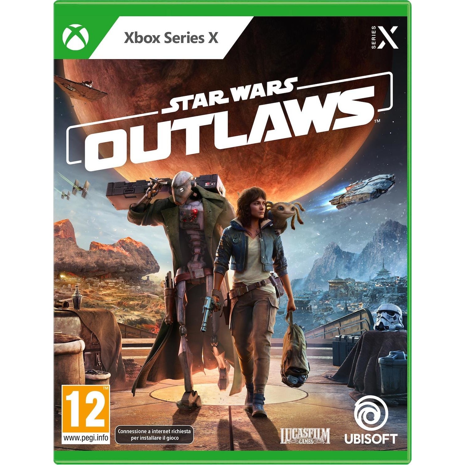 Immagine per Gioco XBOX Series X Star Wars Outlaws da DIMOStore