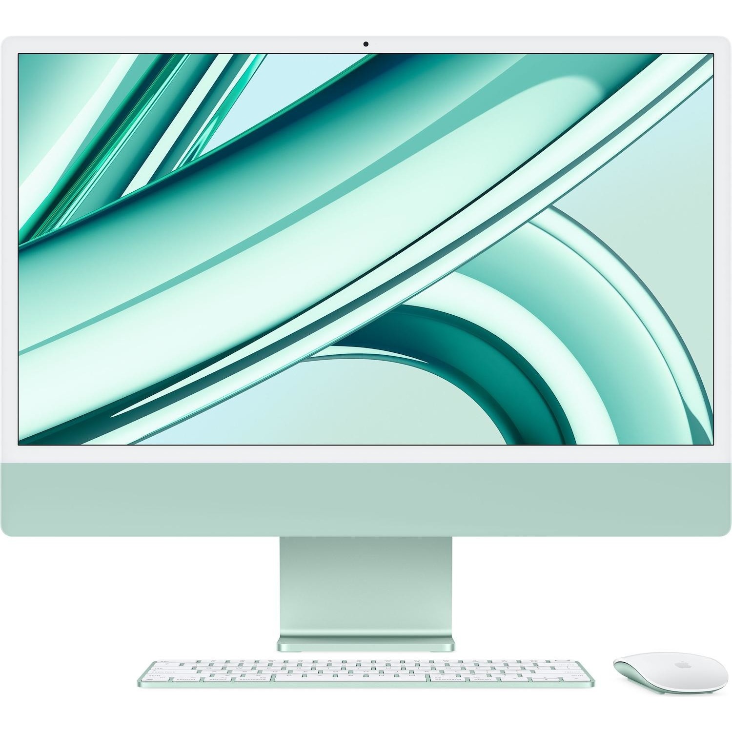 Immagine per iMac Apple 24" M3 5K MQRA3T/A verde 256GB da DIMOStore