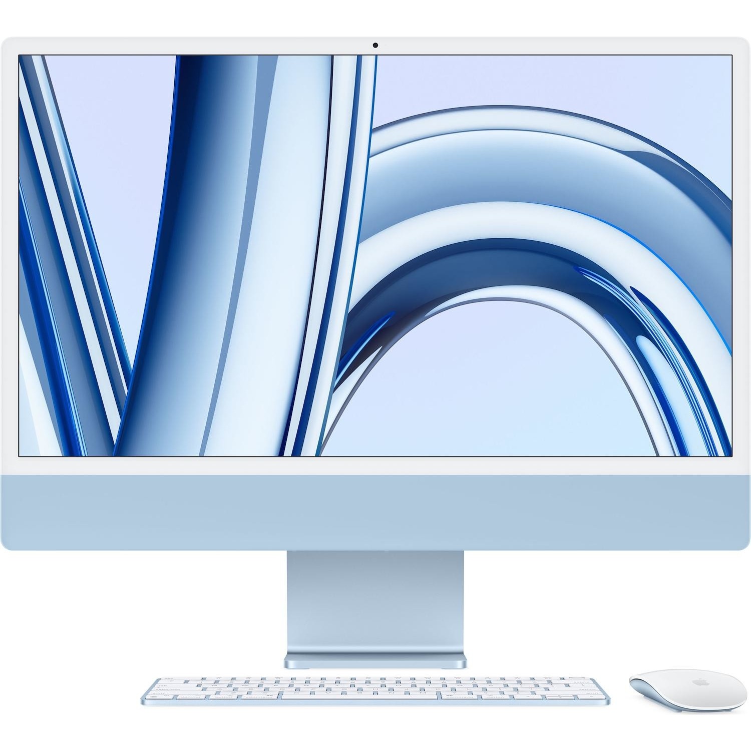 Immagine per iMac Apple 24" M3 5K MQRC3T/A blu 256GB da DIMOStore
