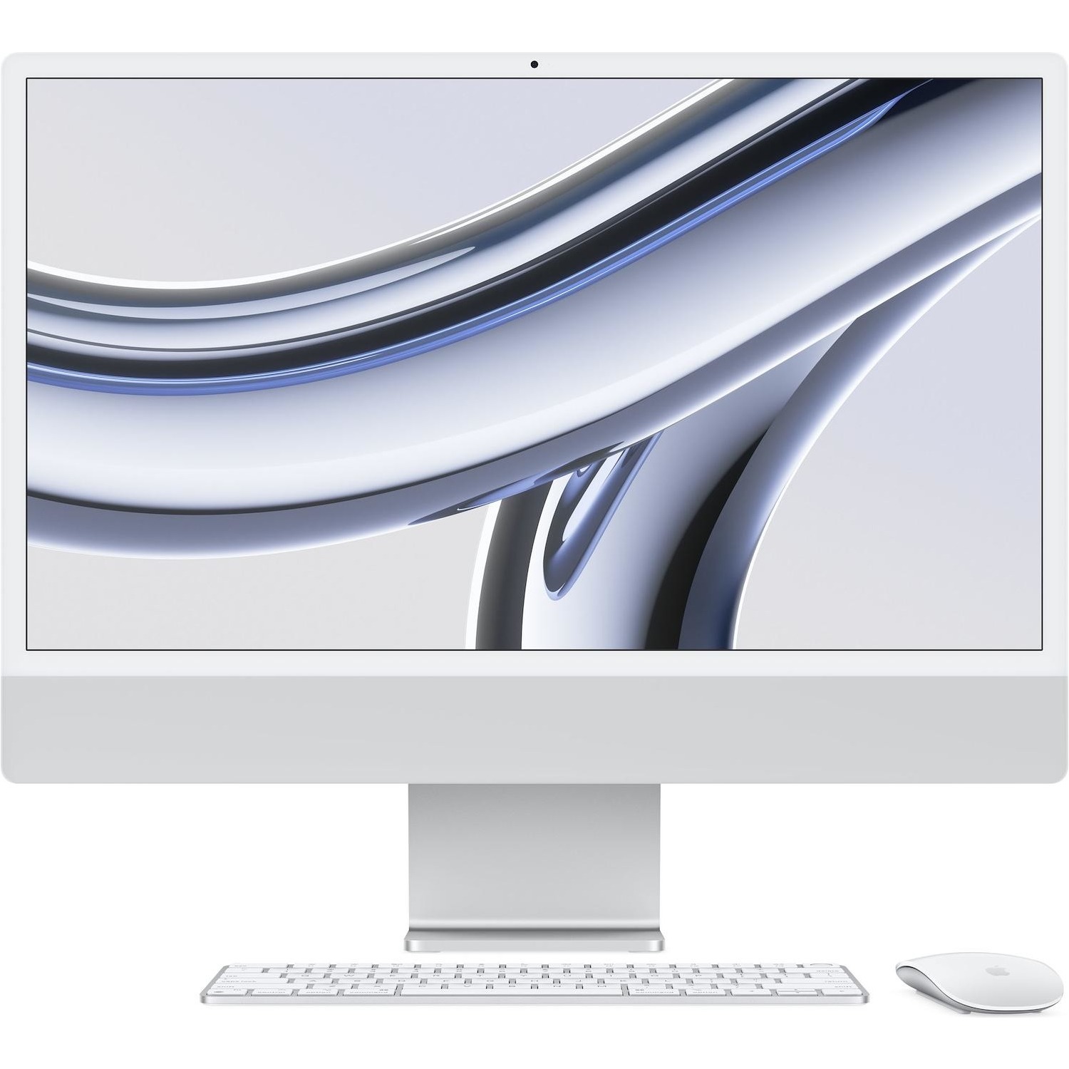 Immagine per iMac Apple M3 24" 5K MQR93T/A silver 256GB da DIMOStore