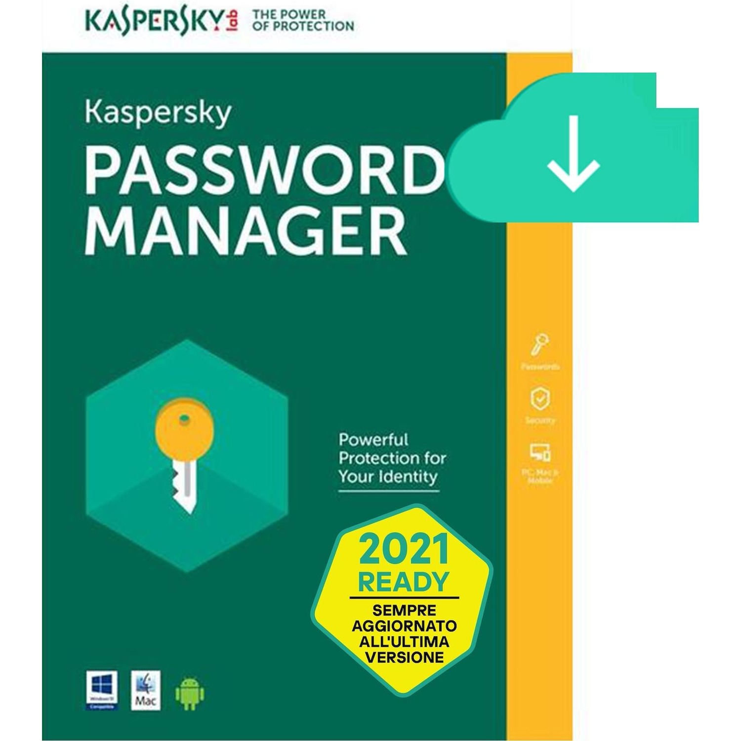 Immagine per Kaspersky Password Manager, Protegge e gestisce   le password e i dati da DIMOStore