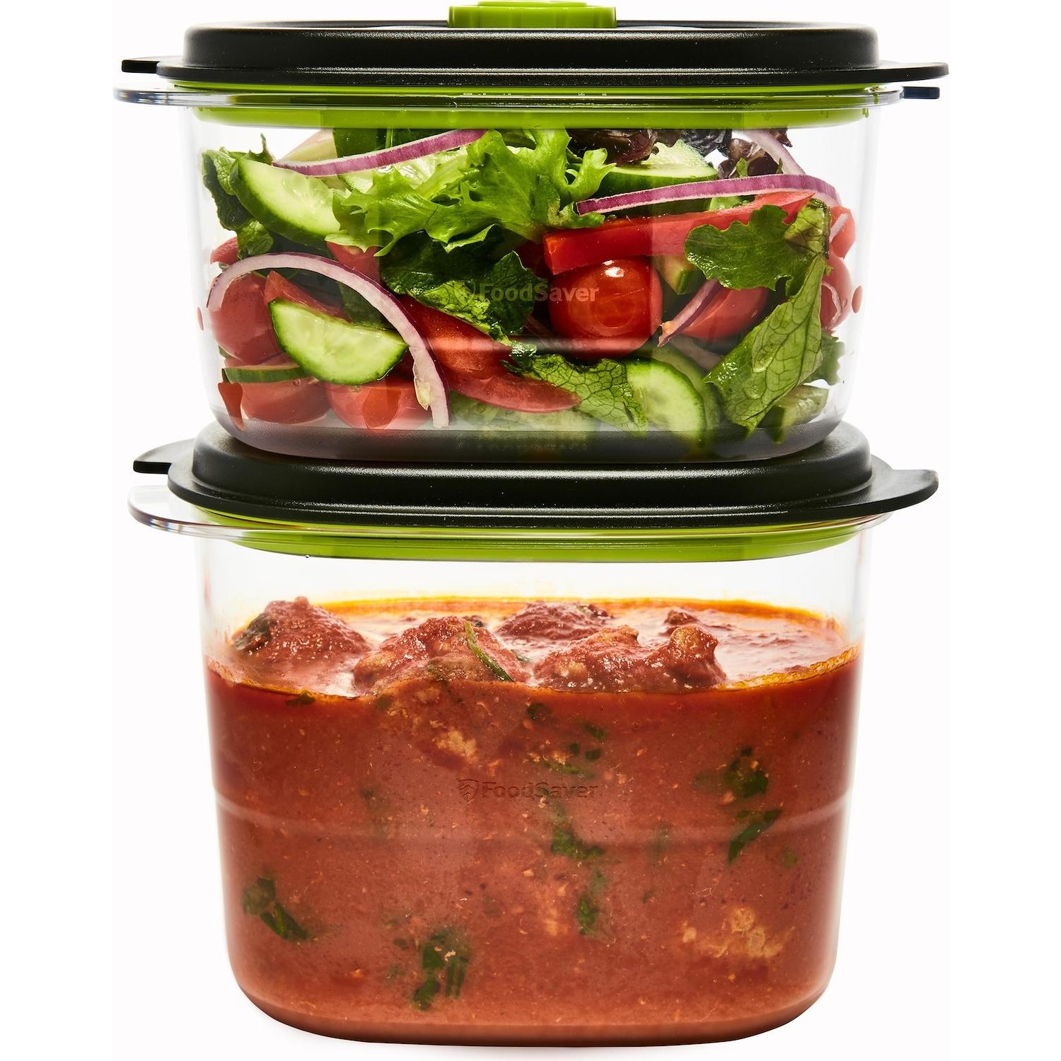 Kit 2 confezioni contenitori FoodSaver salva freschezza per