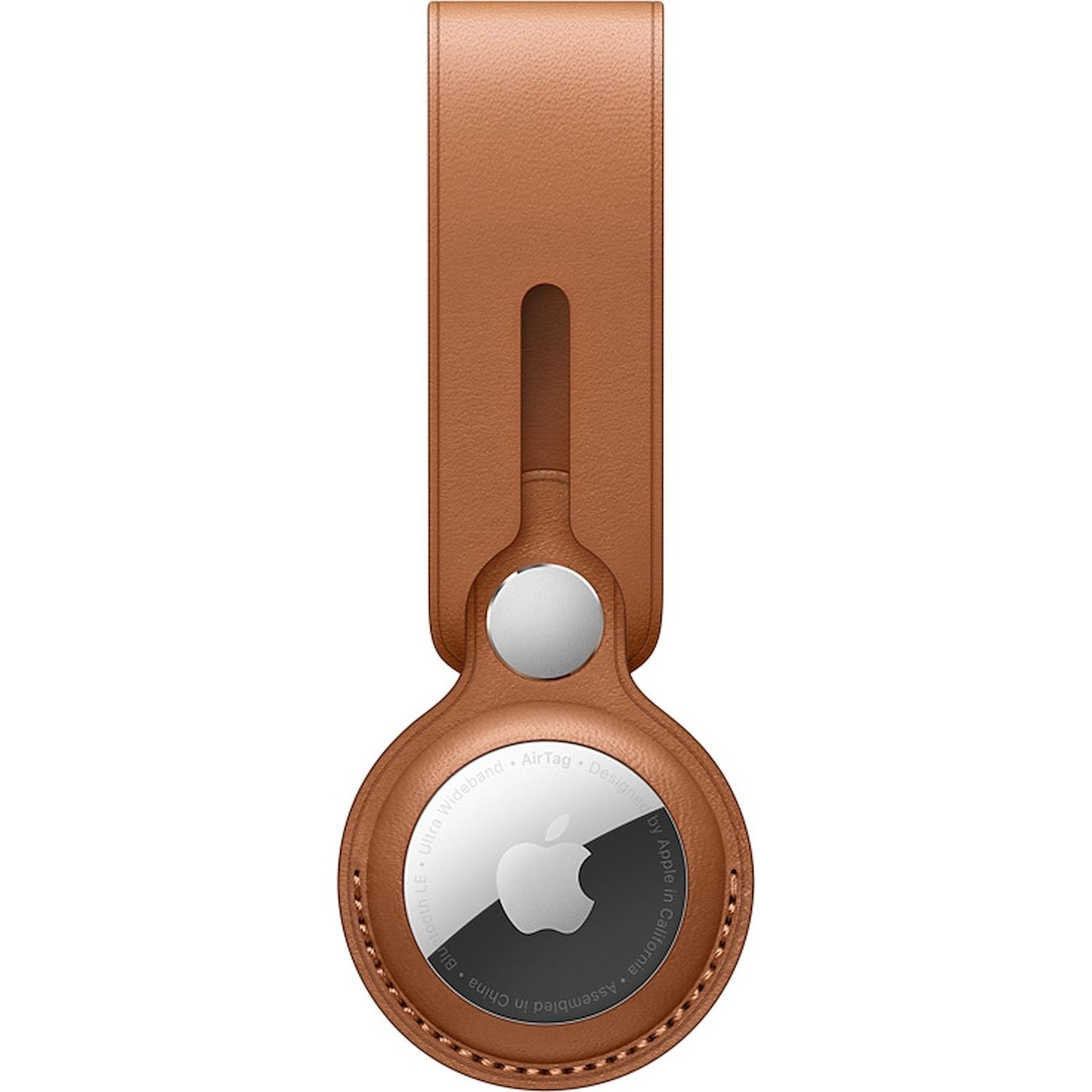 Immagine per Laccetto Apple per AirTag in pelle cuoio marrone da DIMOStore