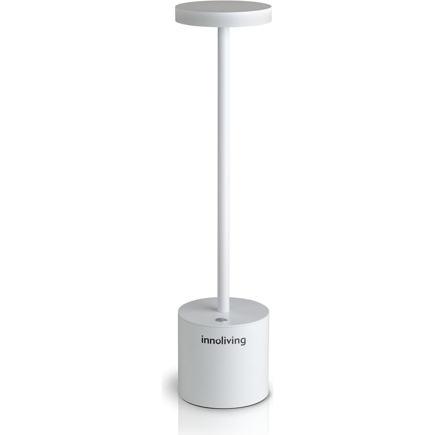 Lampada LED da tavolo ricaricabile Innoliving INN-094W white bianco -  DIMOStore