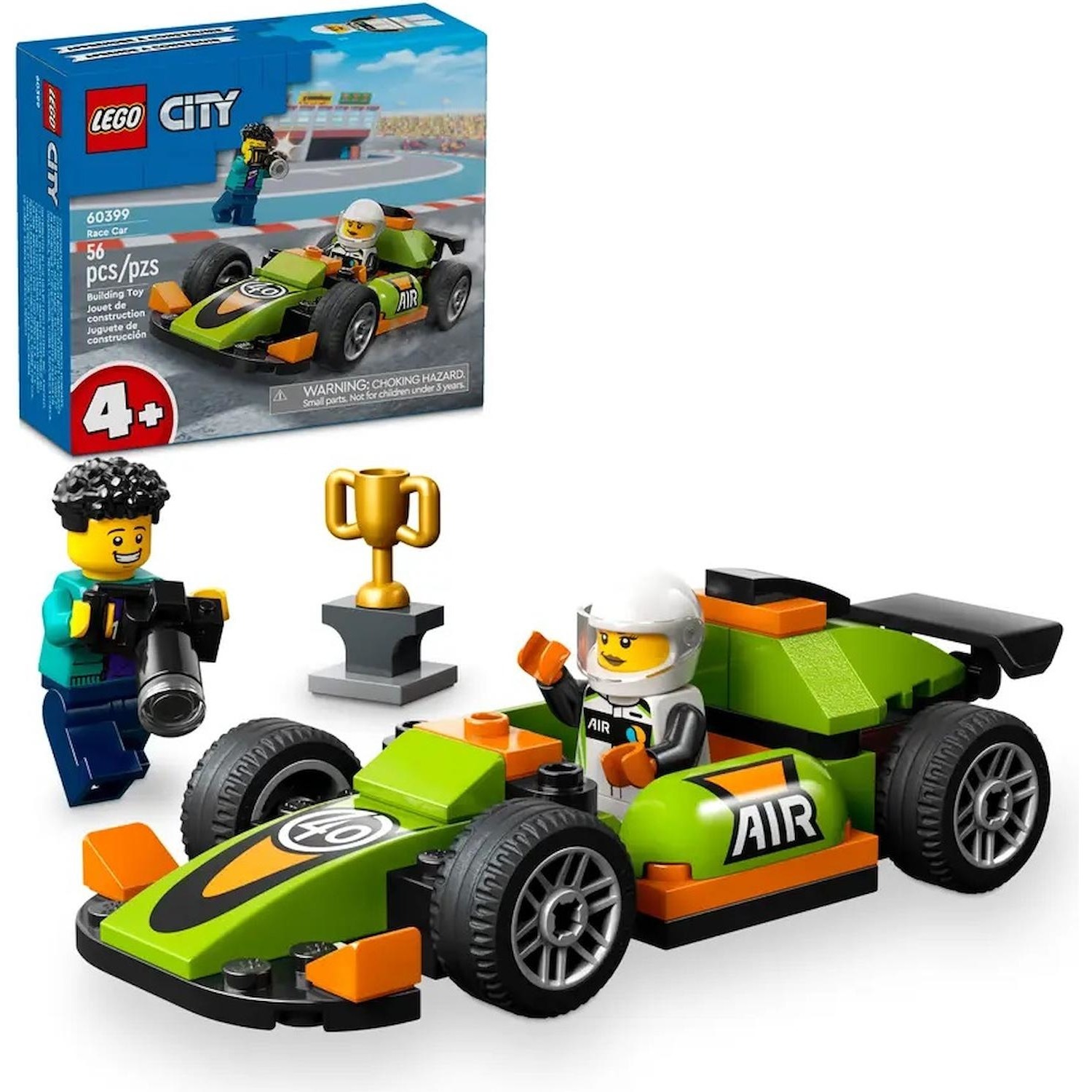 Immagine per Lego City Auto da corsa verde da DIMOStore