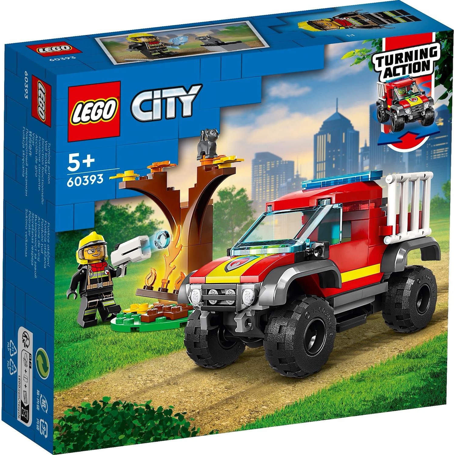 Lego City Soccorso sul fuoristrada dei Pompieri - DIMOStore