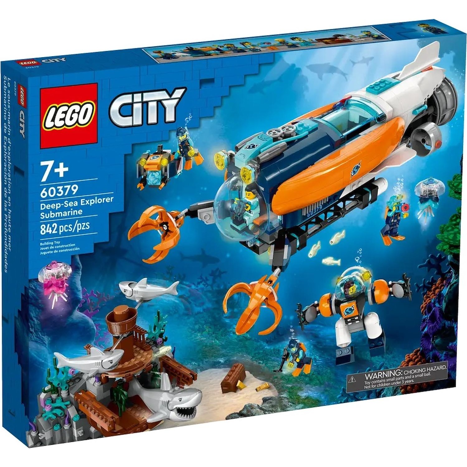 Immagine per Lego City Sottomarino per esplorazioni abissali da DIMOStore