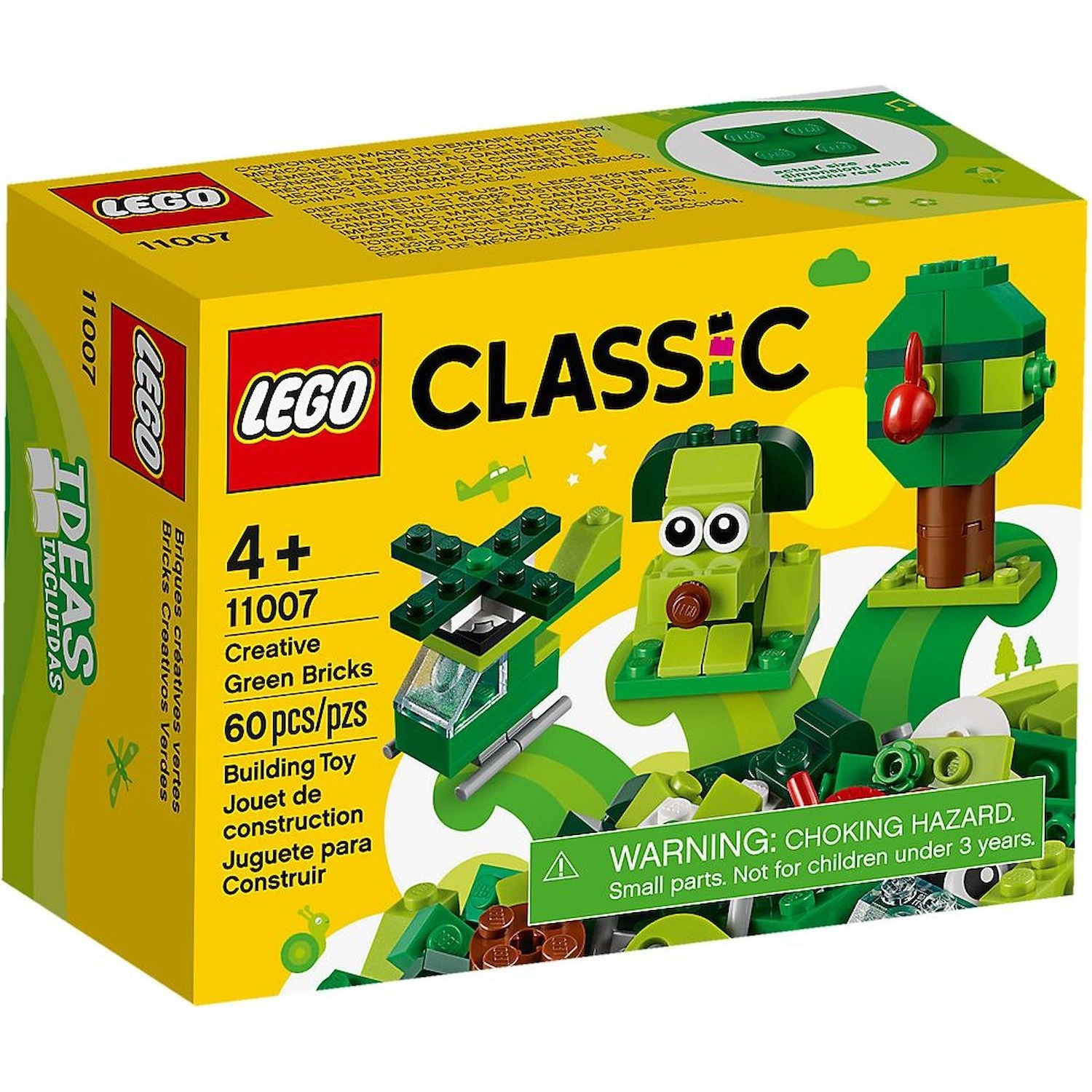 Lego Classic Mattoncini verdi creativi - DIMOStore