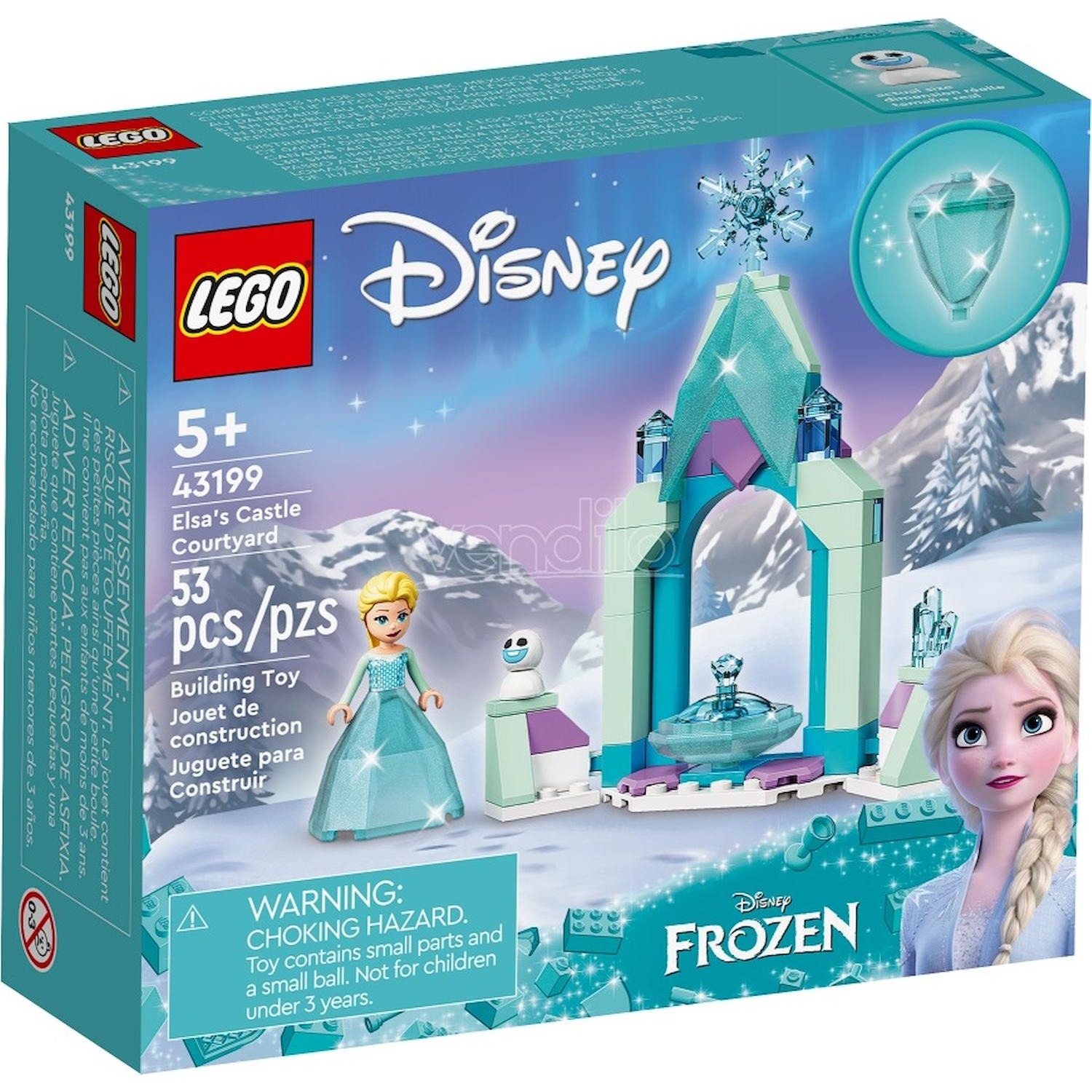 Immagine per Lego Disney Il cortile del Castello di Elsa da DIMOStore