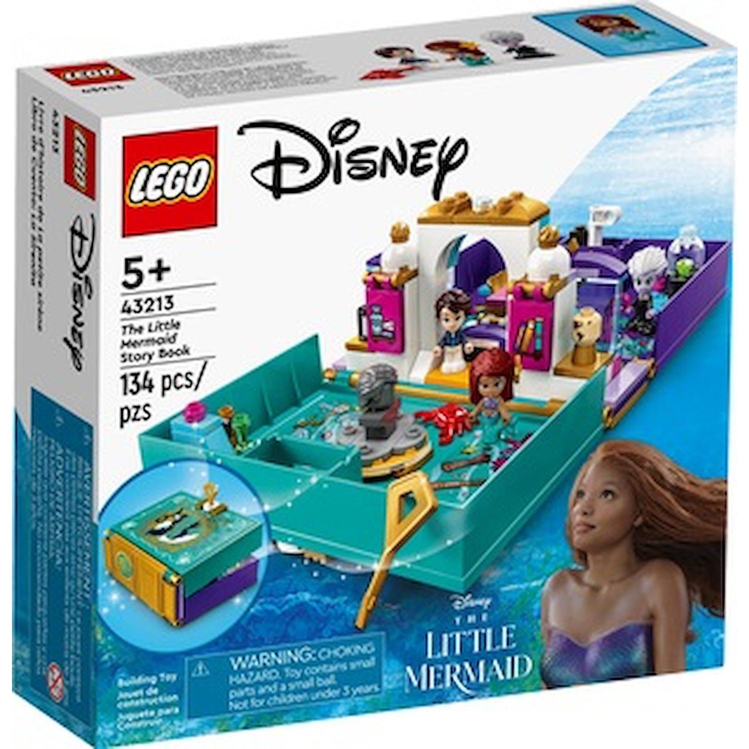 Lego Disney Libro delle fiabe della Sirenetta - DIMOStore